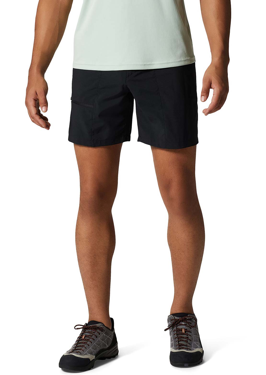 Mountain Hardwear Men&#39;s Trail Sender Regular Shorts Black
