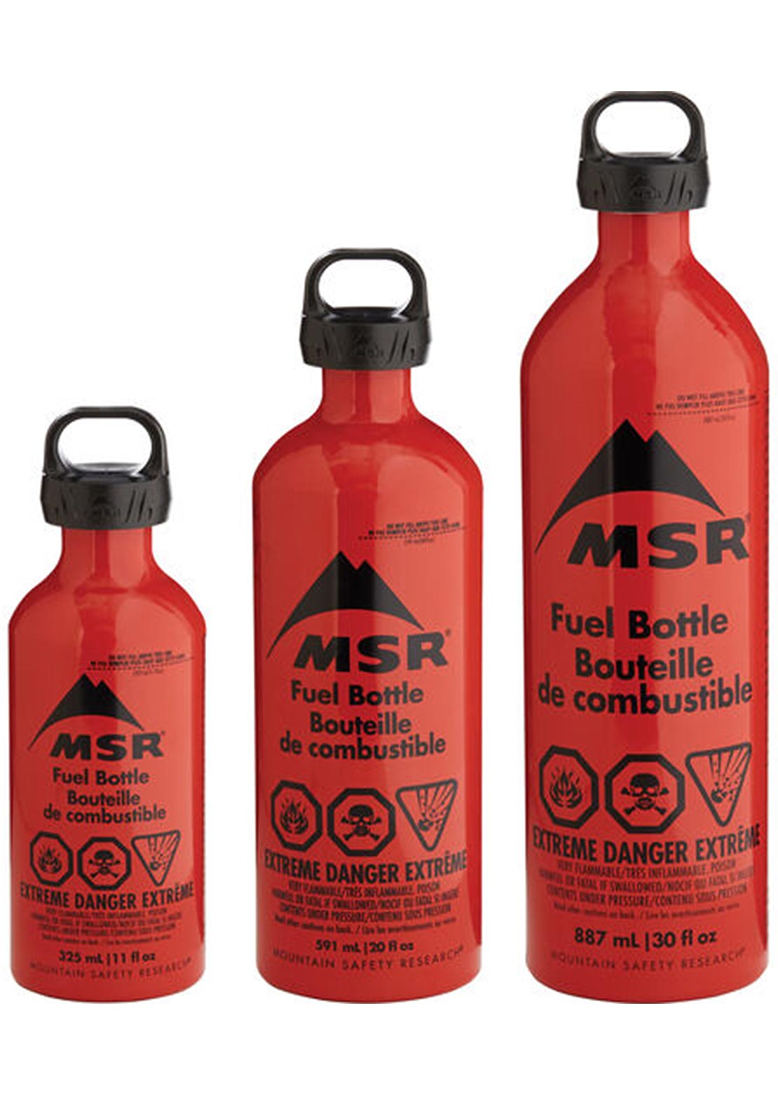 MSR CRP Cap 11 Oz Fuel Bottle Red
