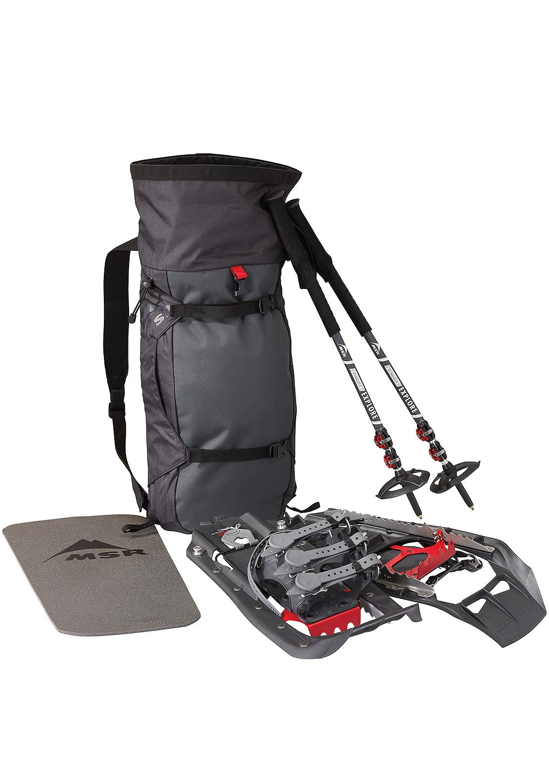 MSR Evo Ascent Snowshoe Kit Stone Grey