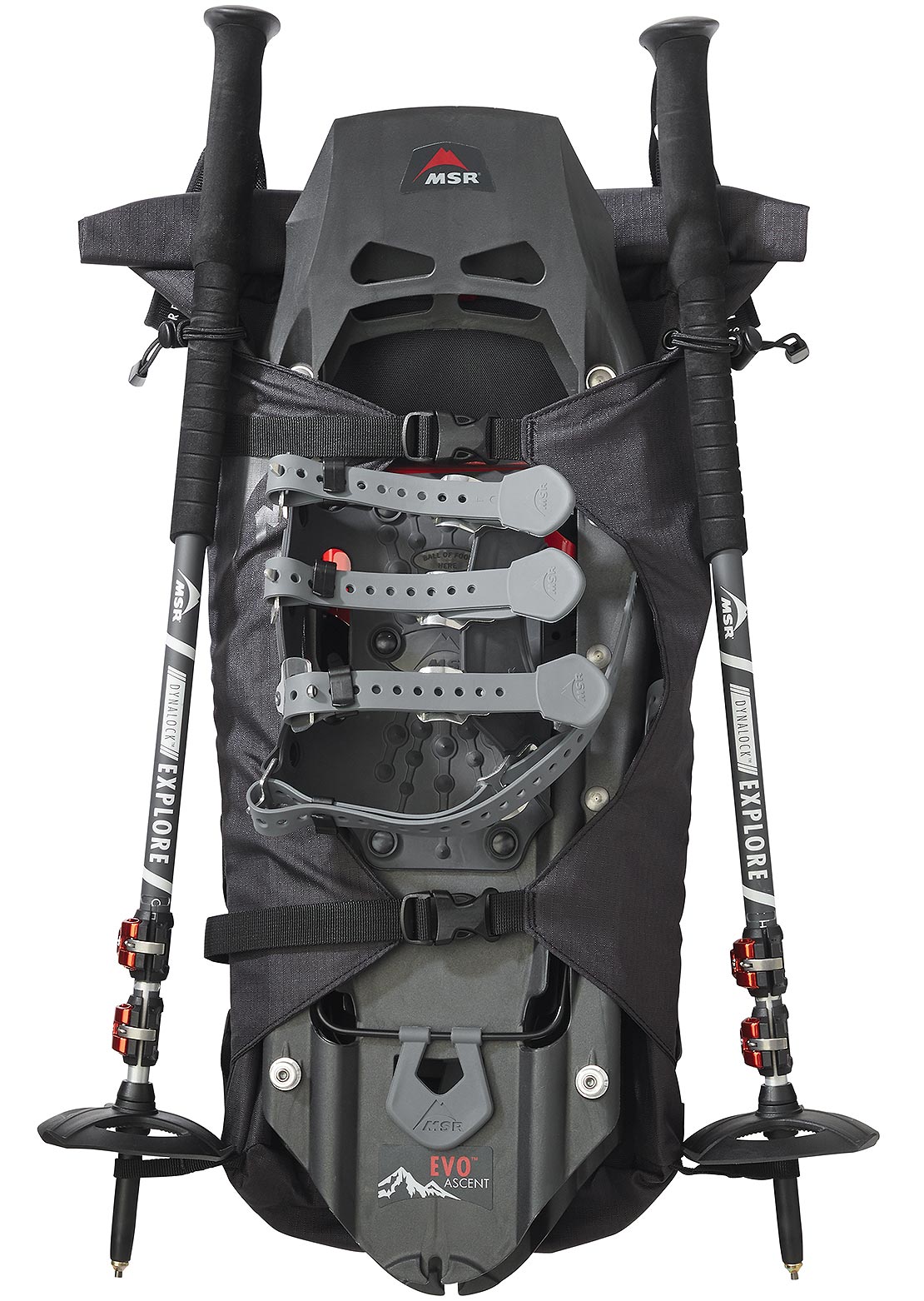 MSR Evo Ascent Snowshoe Kit Stone Grey