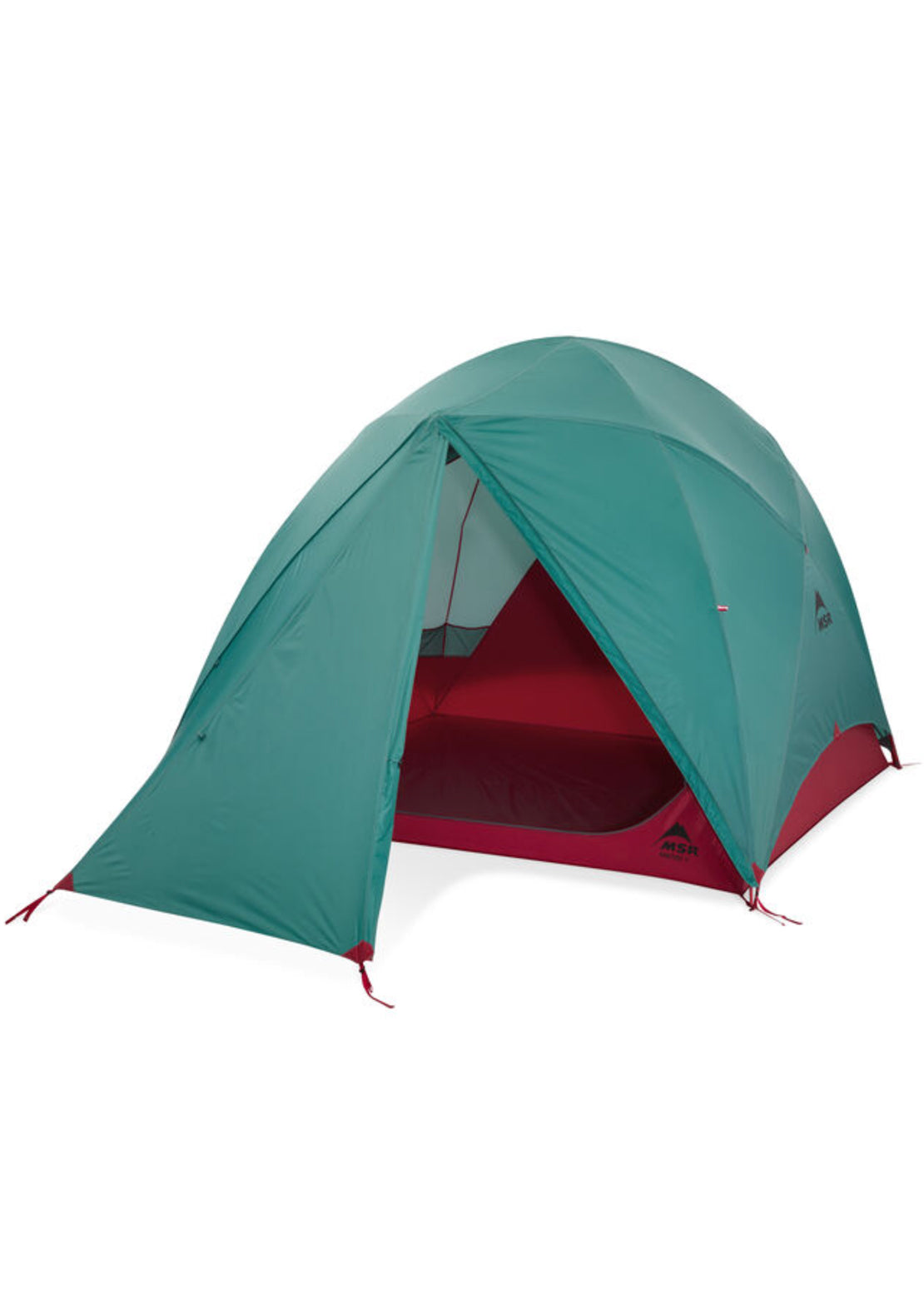 MSR Habitude 4 Tent Green/Red