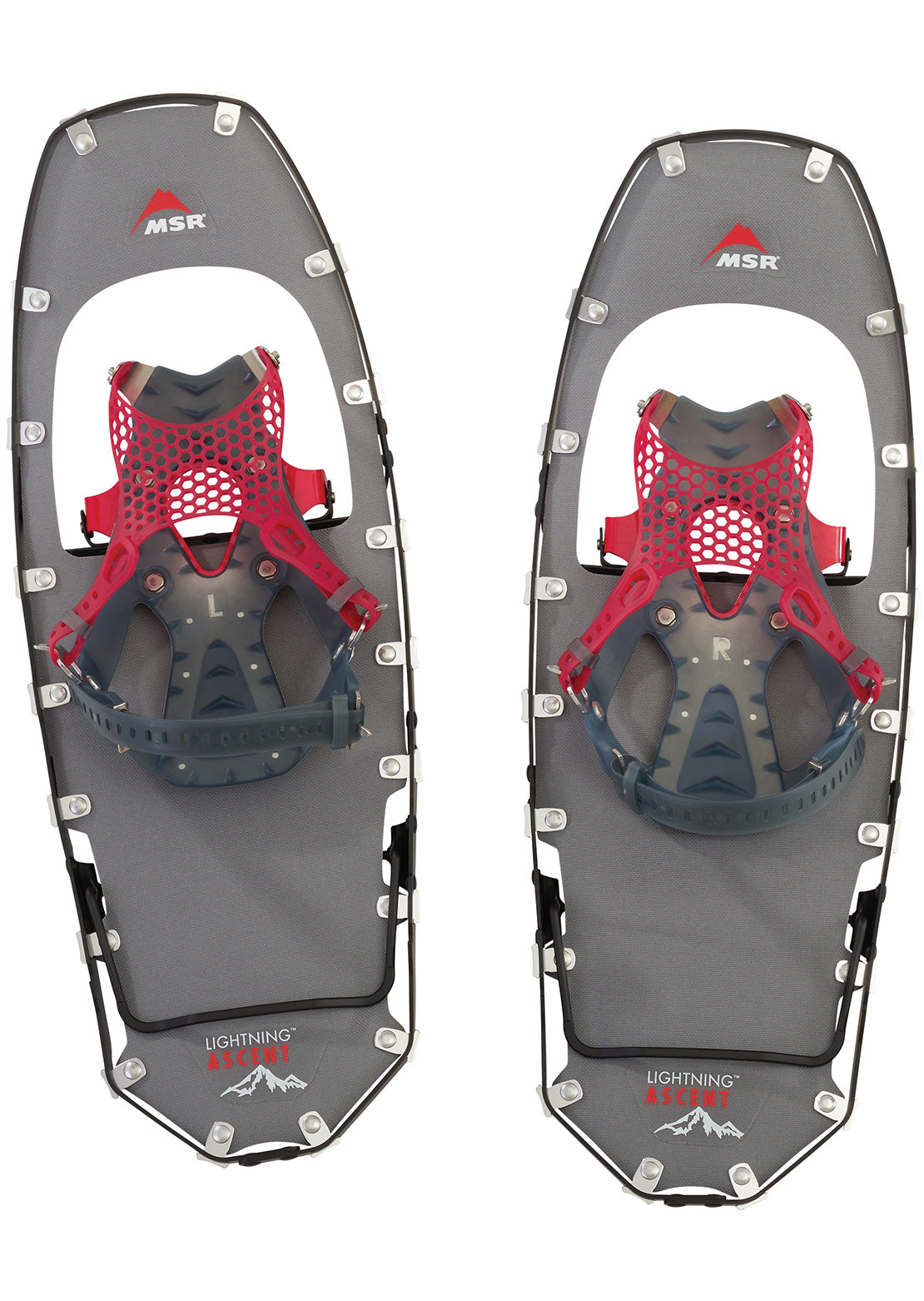 MSR Men&#39;s Lightning Ascent Snowshoes Black 22&quot;