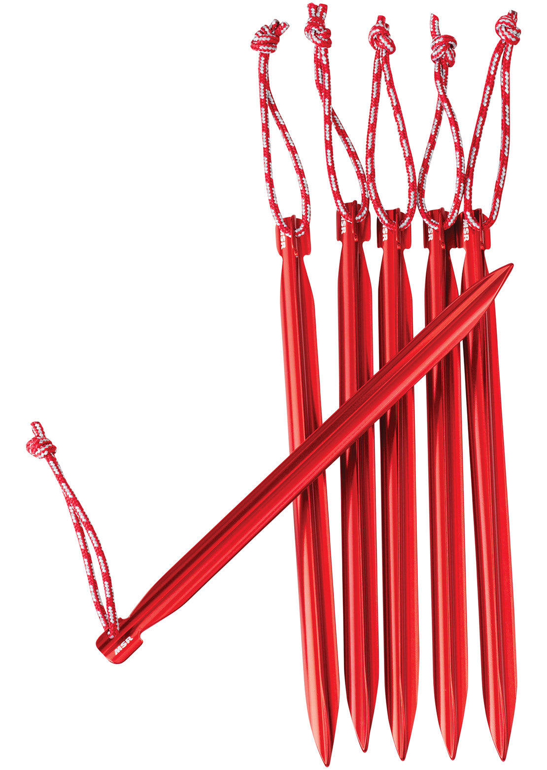 MSR Mini Groundhog V2 Stake Kit Red