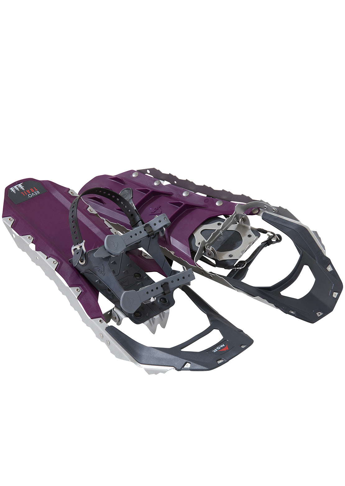 MSR Women&#39;s Revo Trail Snowshoes Black/Violet - 22&quot;