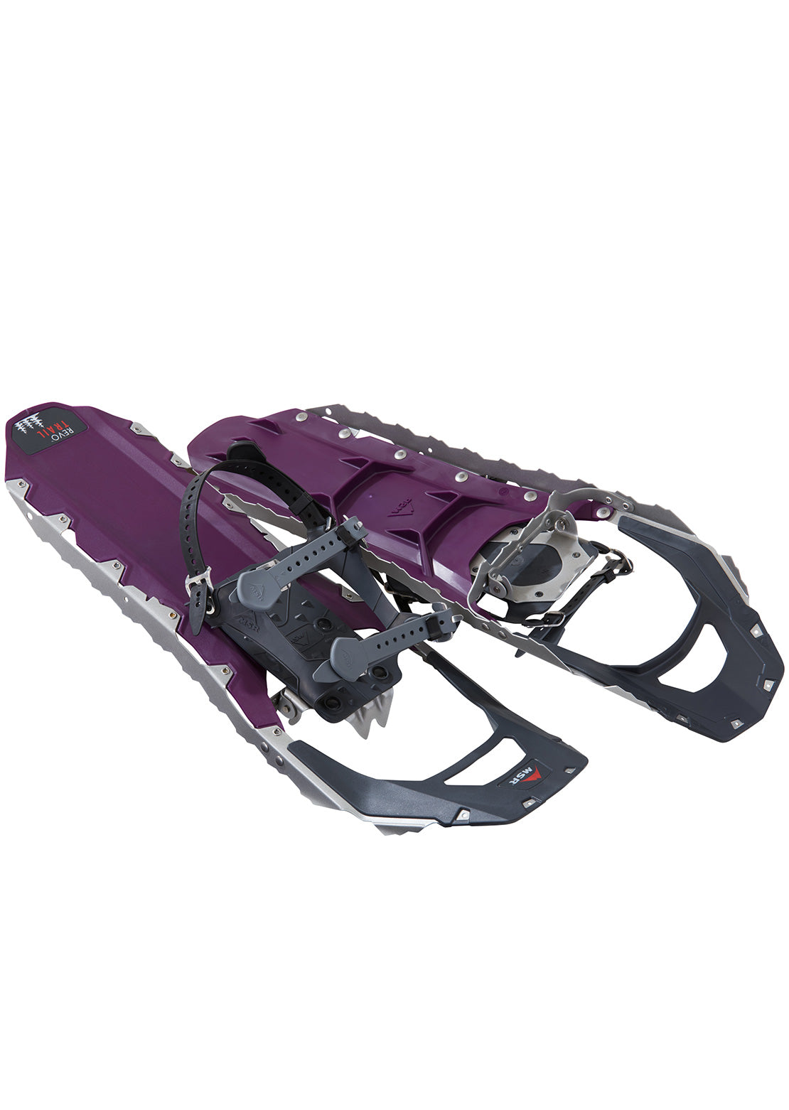 MSR Women&#39;s Revo Trail Snowshoes Black/Violet - 25&quot;