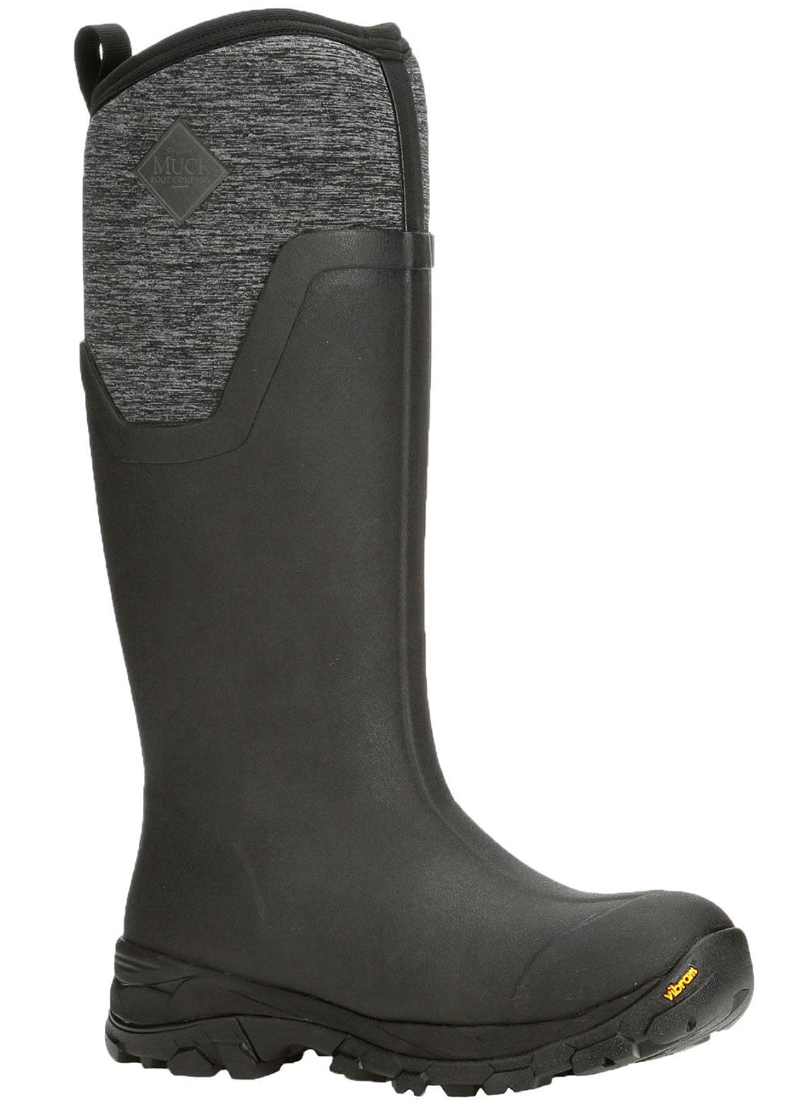 Muck Boot Co. Women&#39;s Arctic Ice Arctic Grip A.T. Tall Boots Black/Jersey Heather