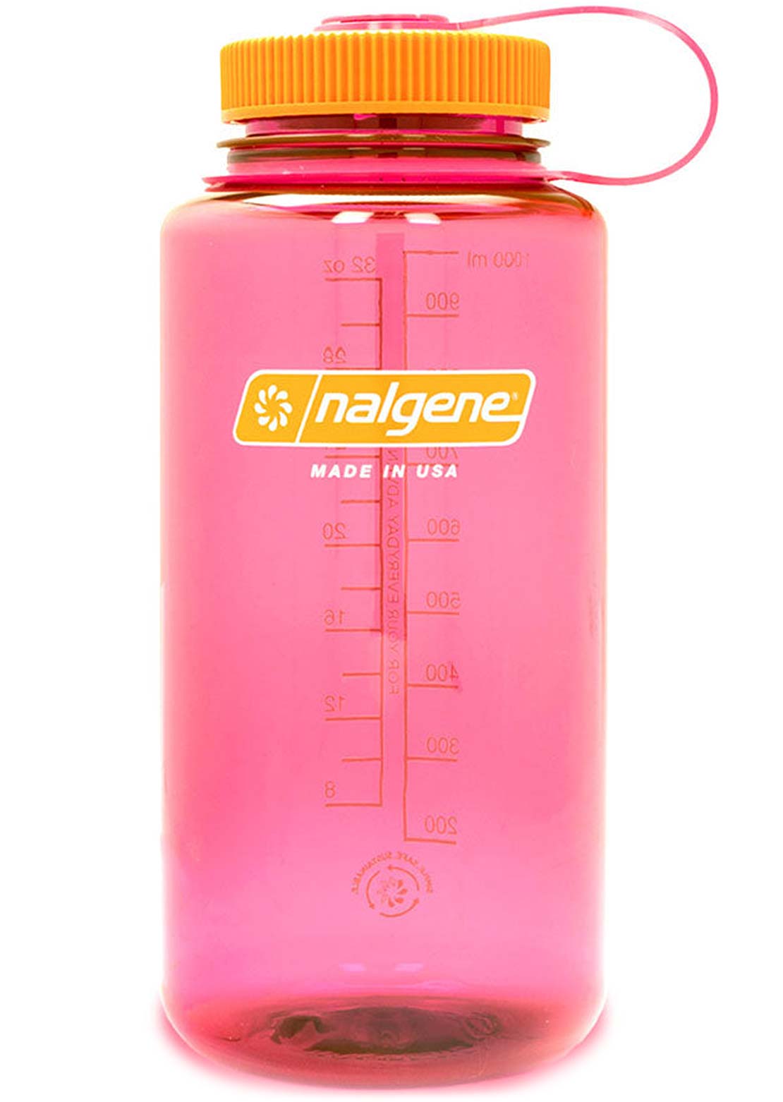 Nalgene Wide Mouth Sustain 32oz Bottle Flamingo Pink
