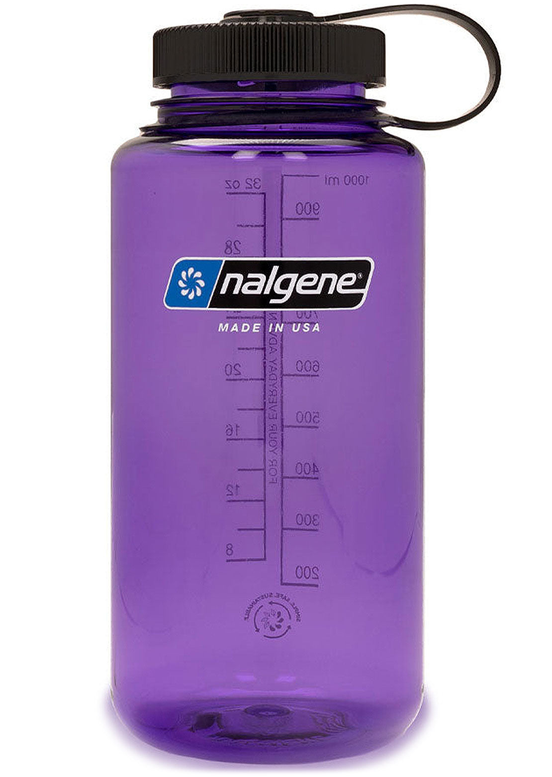Nalgene Wide Mouth Sustain 32oz Bottle Purple