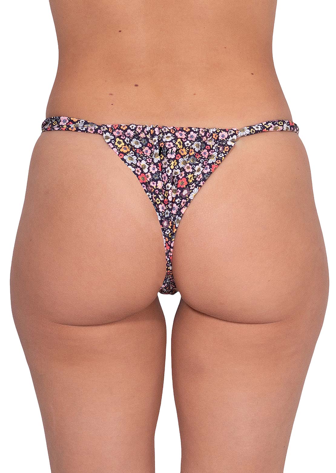 Nana Women&#39;s Audrey Bikini Bottom Mini Flowers AOP