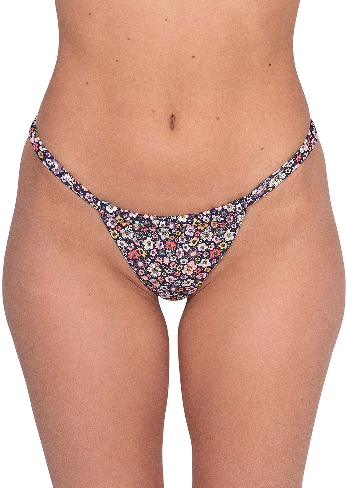 Nana Women&#39;s Audrey Bikini Bottom Mini Flowers AOP