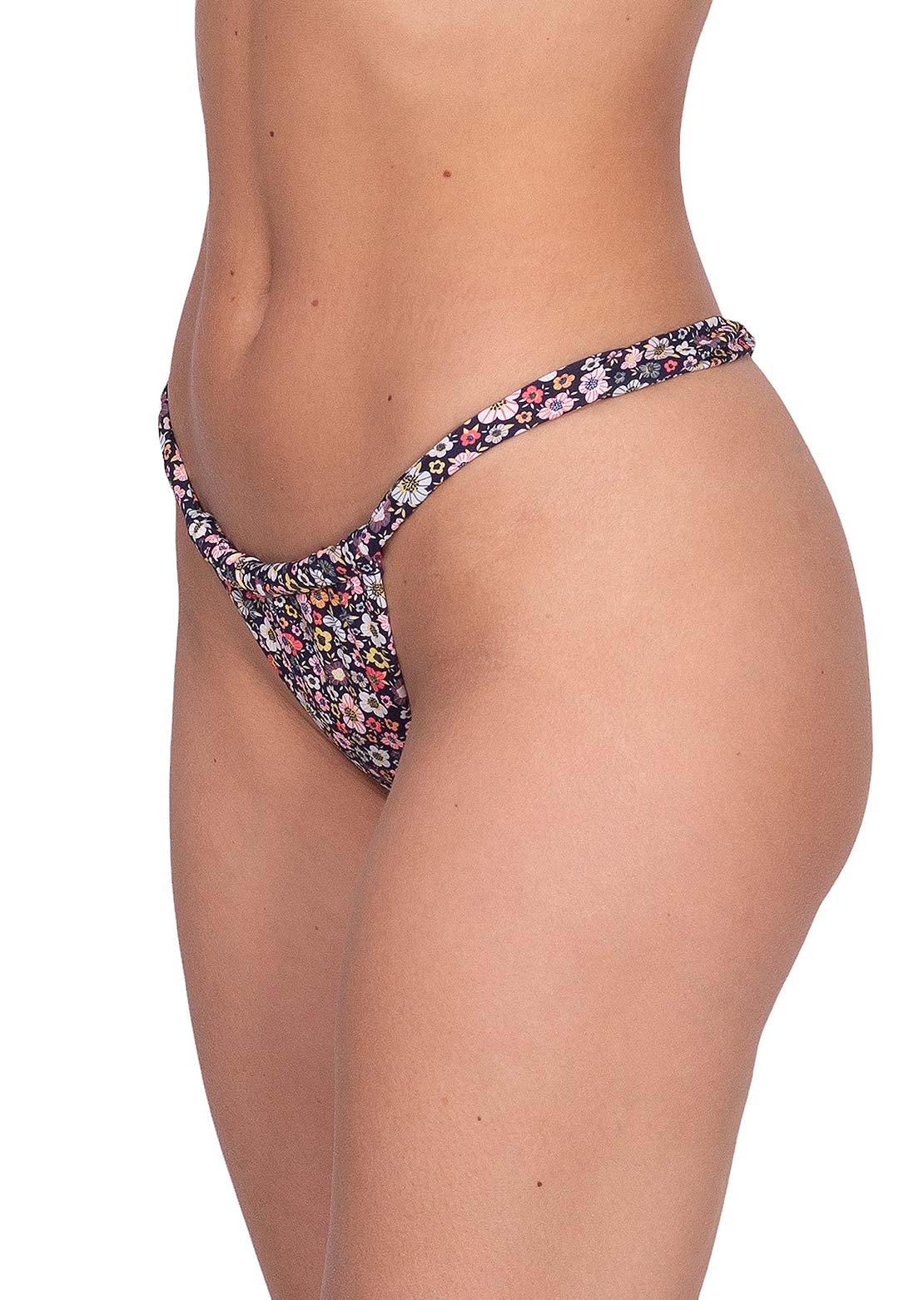 Nana Women&#39;s Audrey Bikini Bottom Mini Flowers AOP