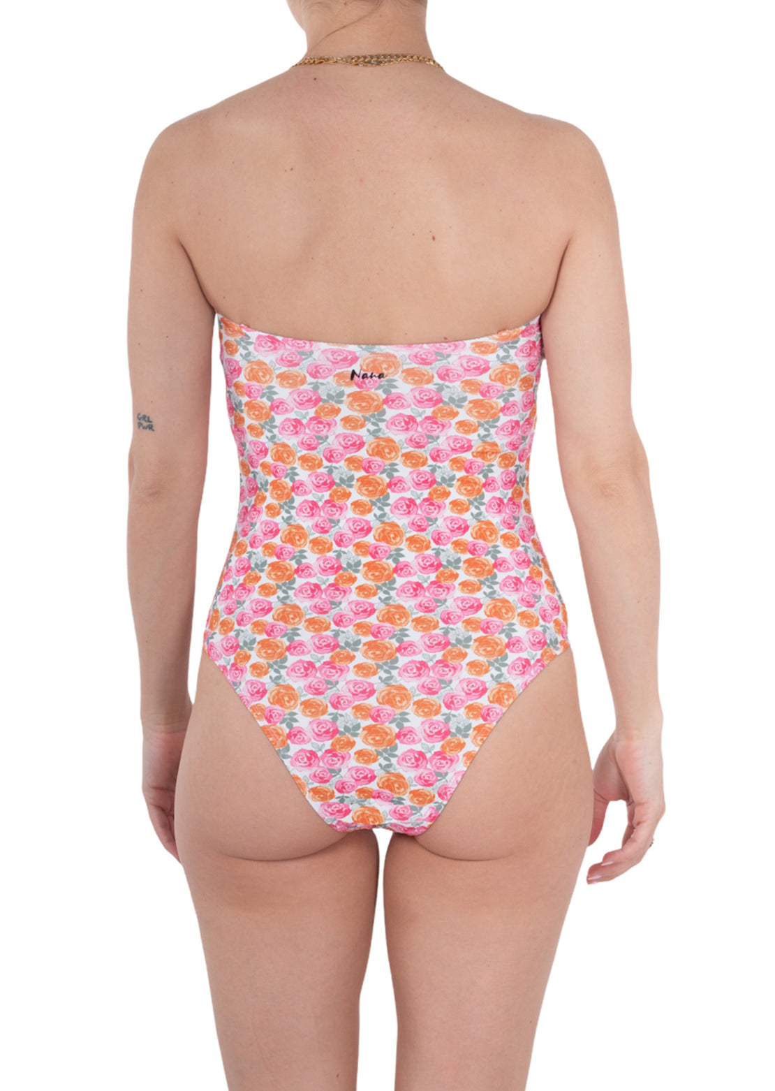 Nana Women&#39;s Vanessa One-Piece Swimsuit Bubble Gum Roses