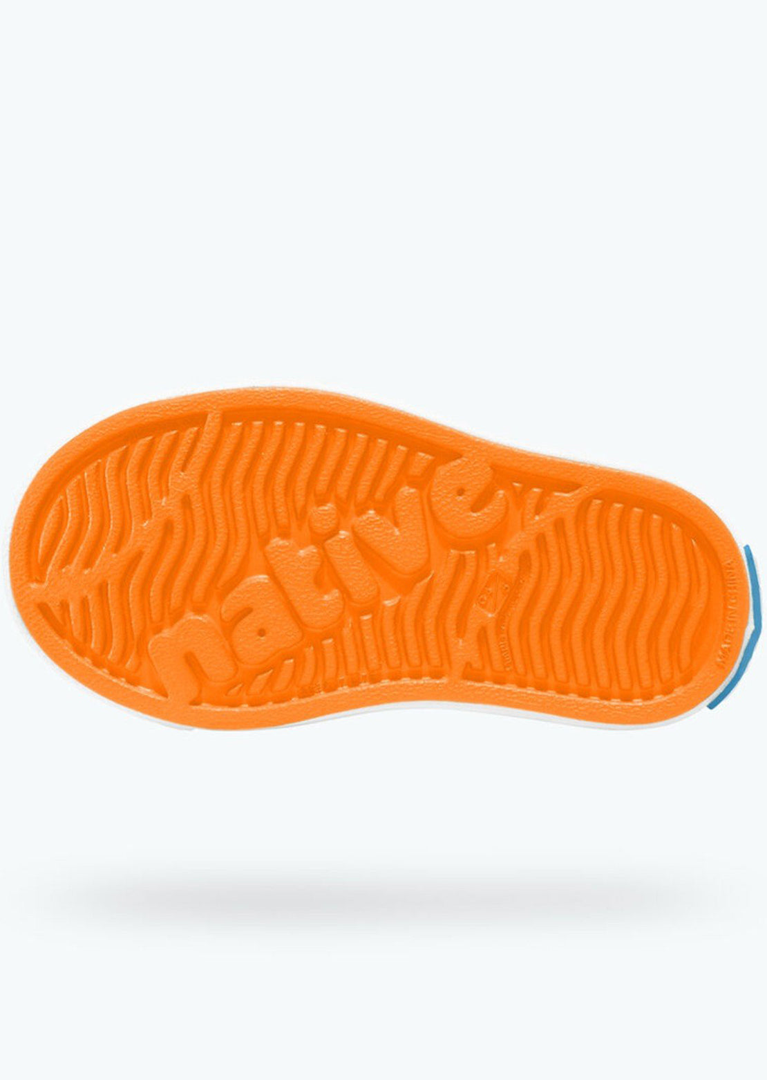 Native Toddler Jefferson Shoes Orange/Shell White 13100100