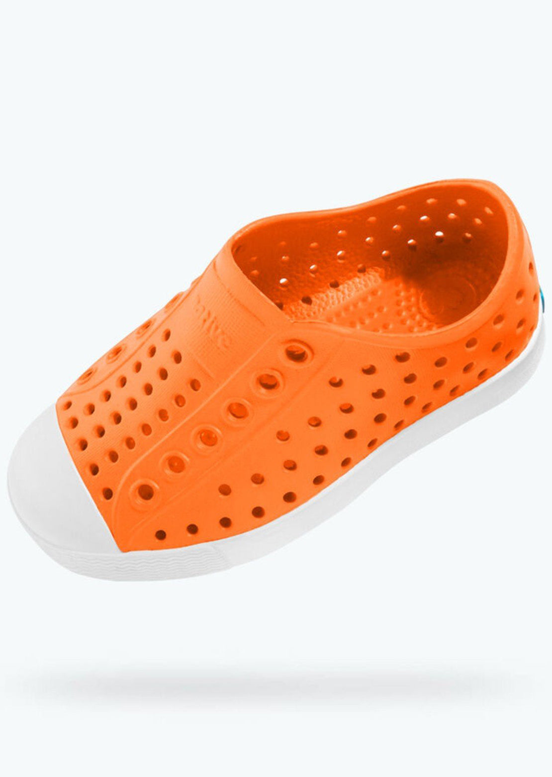 Native Toddler Jefferson Shoes Orange/Shell White 13100100