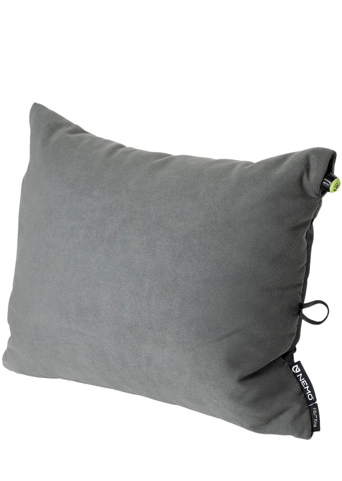 NEMO Equipment Fillo King Pillow Midnight Grey