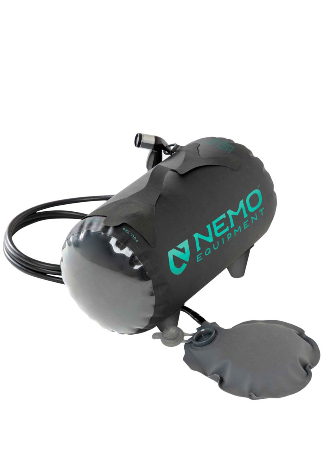 NEMO Equipment Helio Pressure Shower Dark Verglas