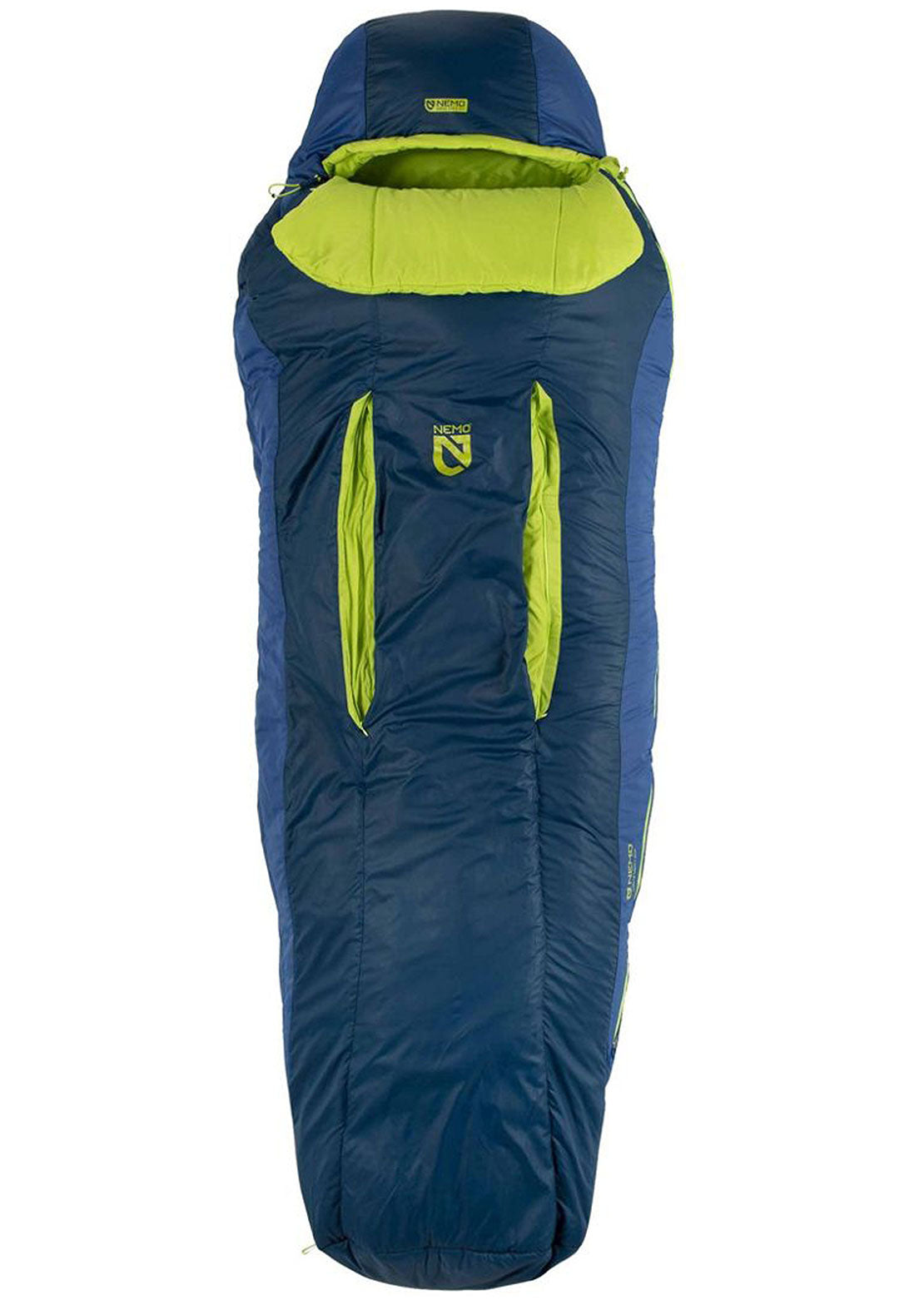 NEMO Equipment Men&#39;s Forte 20 Regular Sleeping Bag Glow/Abyss