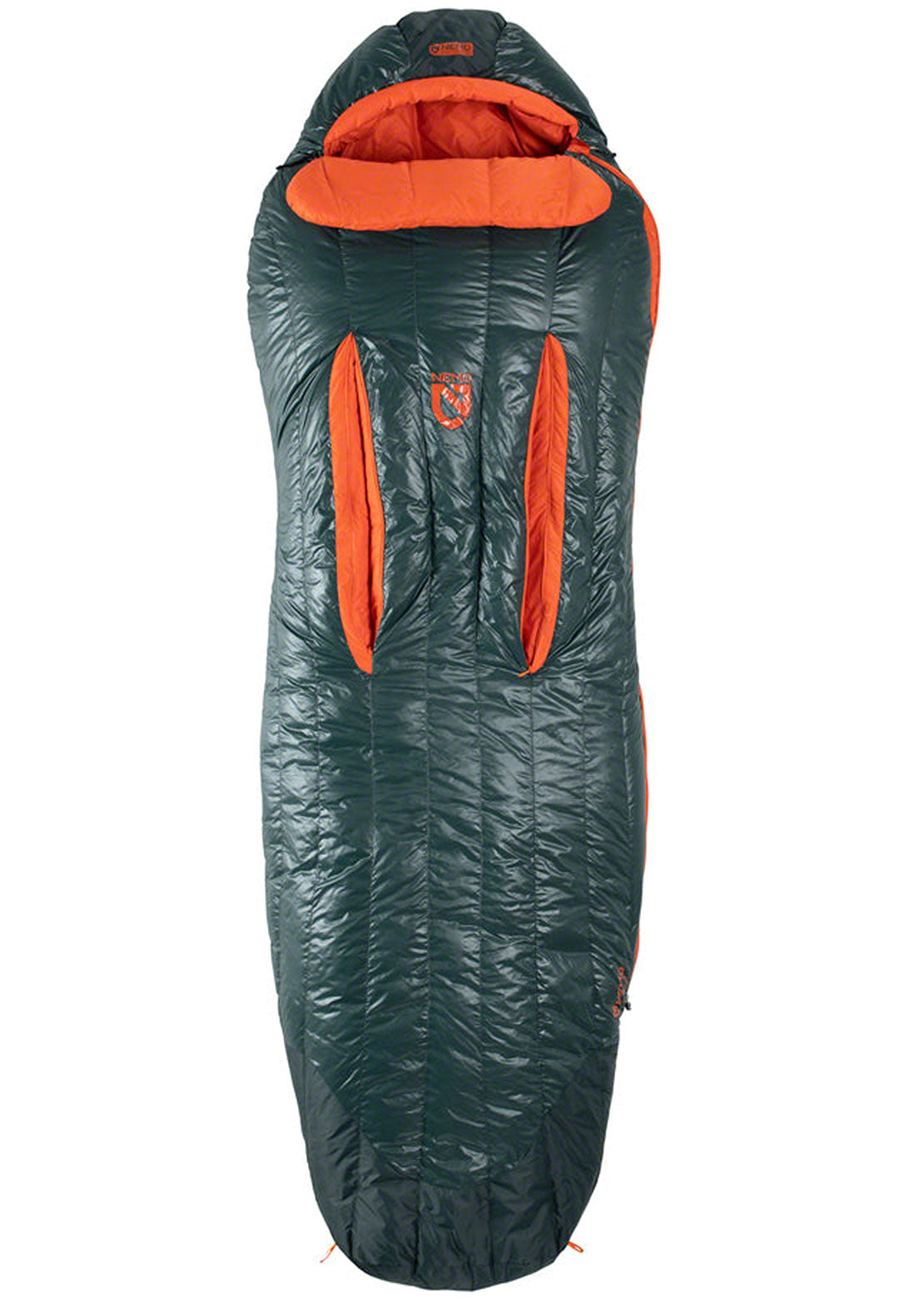 NEMO Equipment Men&#39;s Riff 15 Regular Sleeping Bag Ember Red/Deep Water