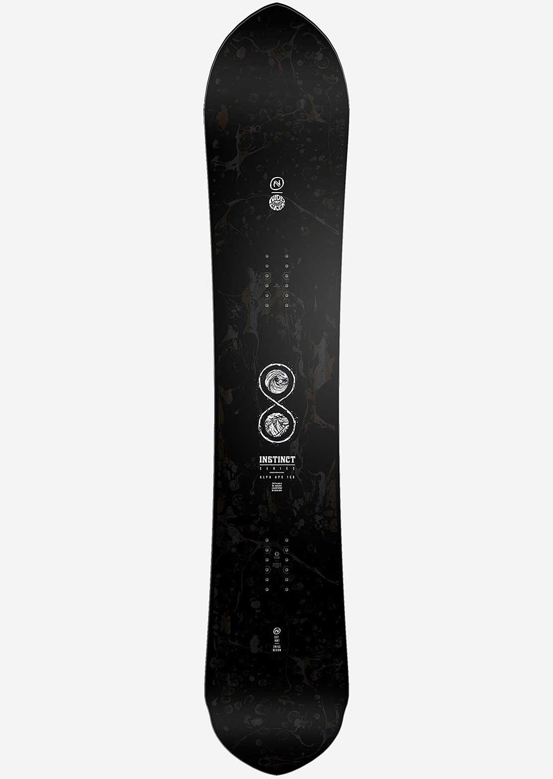 Nidecker Men&#39;s Alpha Apx Snowboard Black/Multi