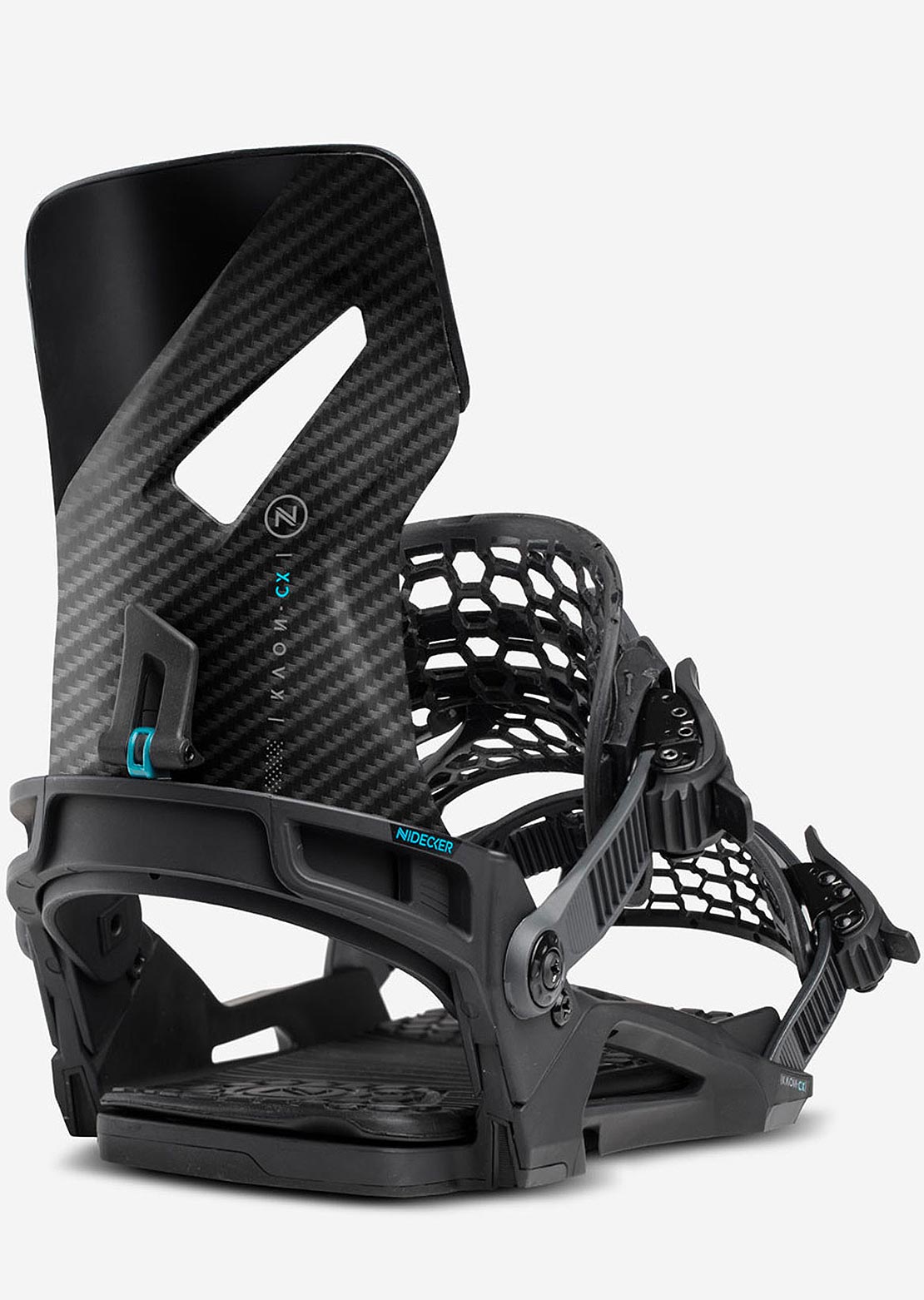 Nidecker Men's Kaon-Cx Graphite Snowboard Bindings Graphite