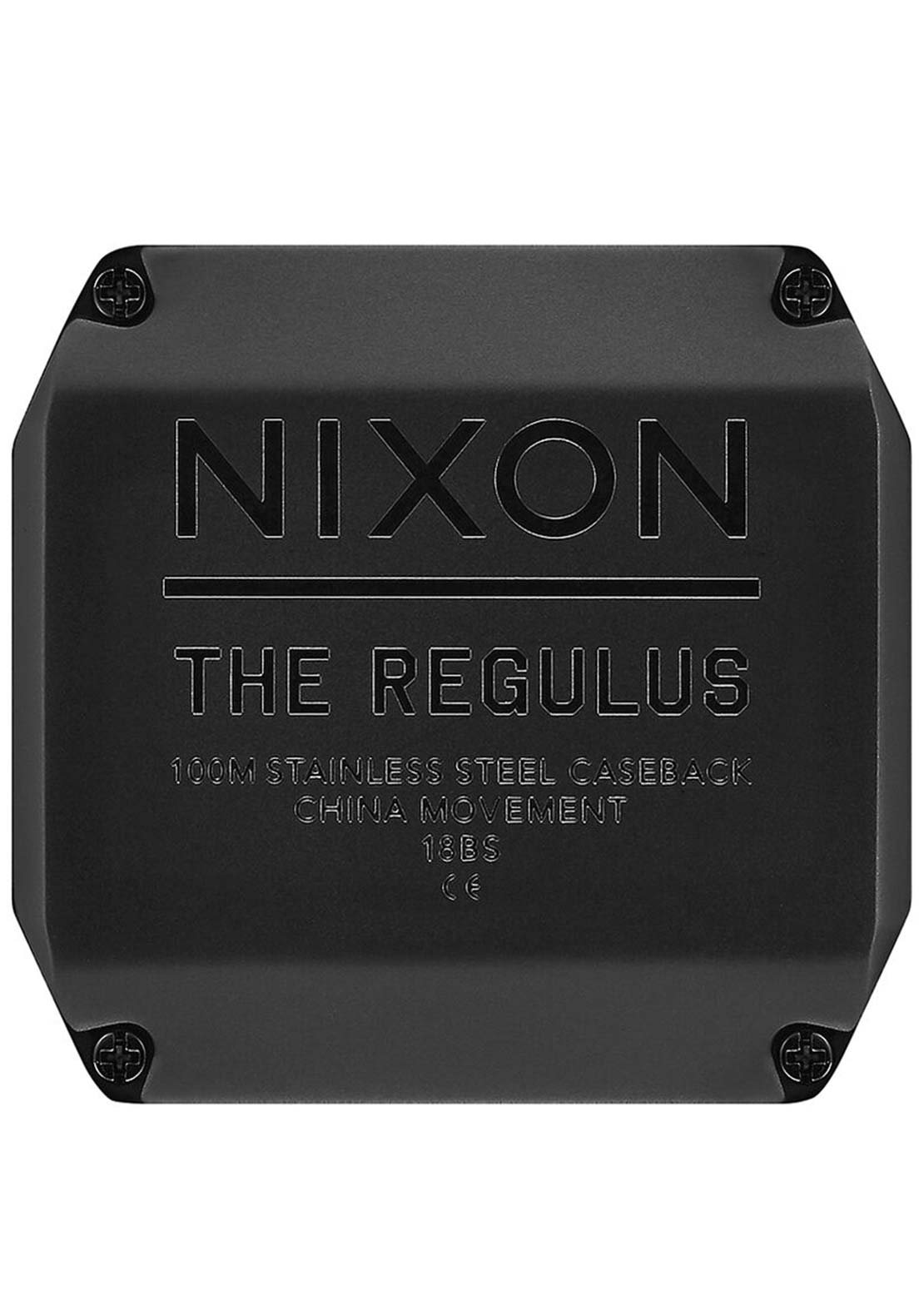 Nixon Men&#39;s Regulus Watch Black/Gold