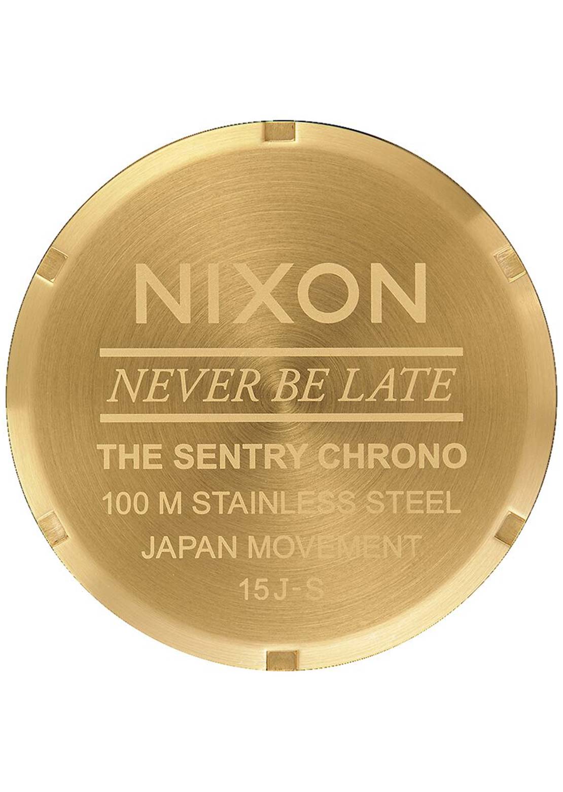 Nixon Men&#39;s Sentry Chrono Watch Gold/Indigo