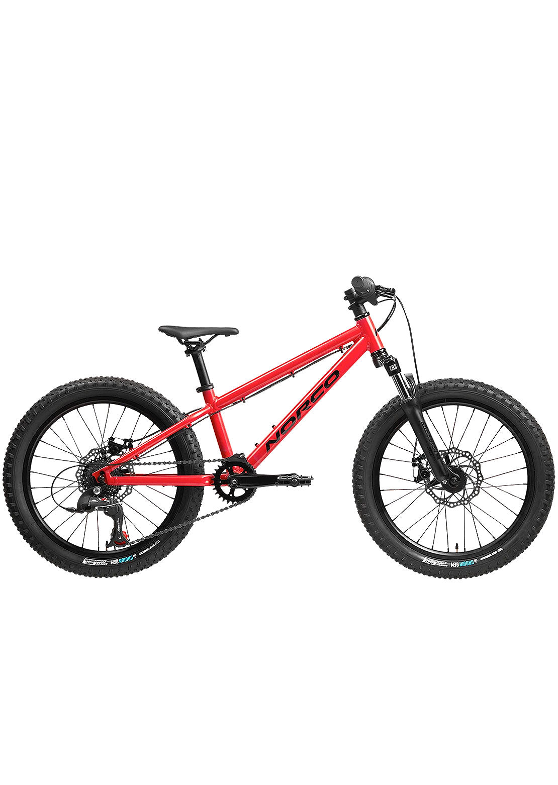 Norco Junior Fluid HT 20.2 20&quot; Mountain Bike Red/Black