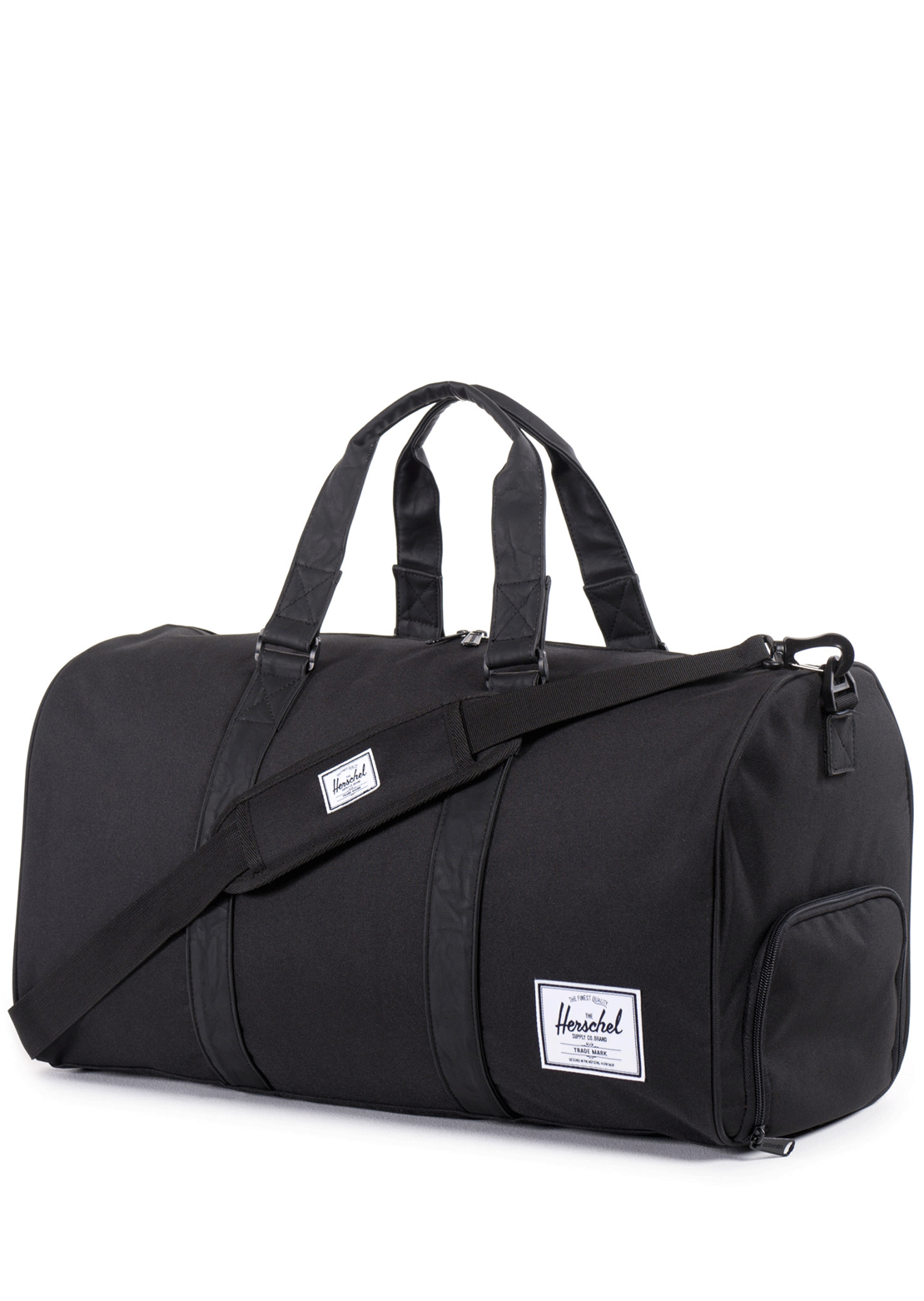 Herschel Novel Duffel Bag Black/Black PU