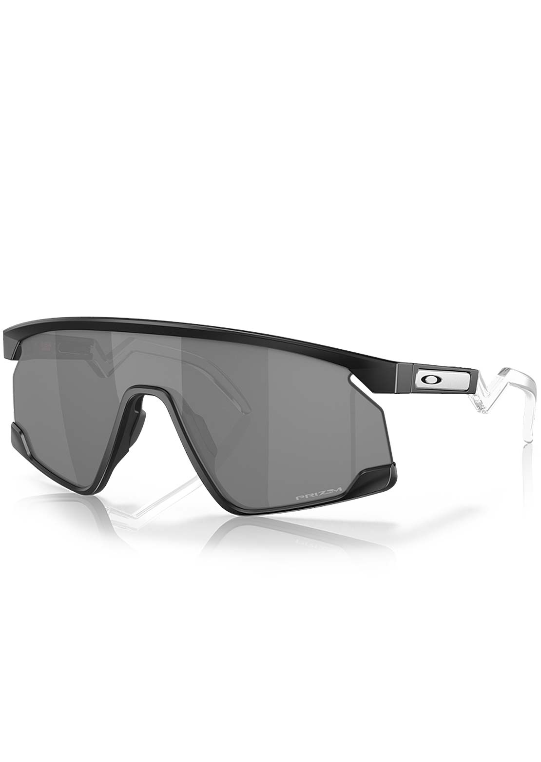 Oakley Men's BXTR Sunglasses Matte Black/Prizm Black Iridium