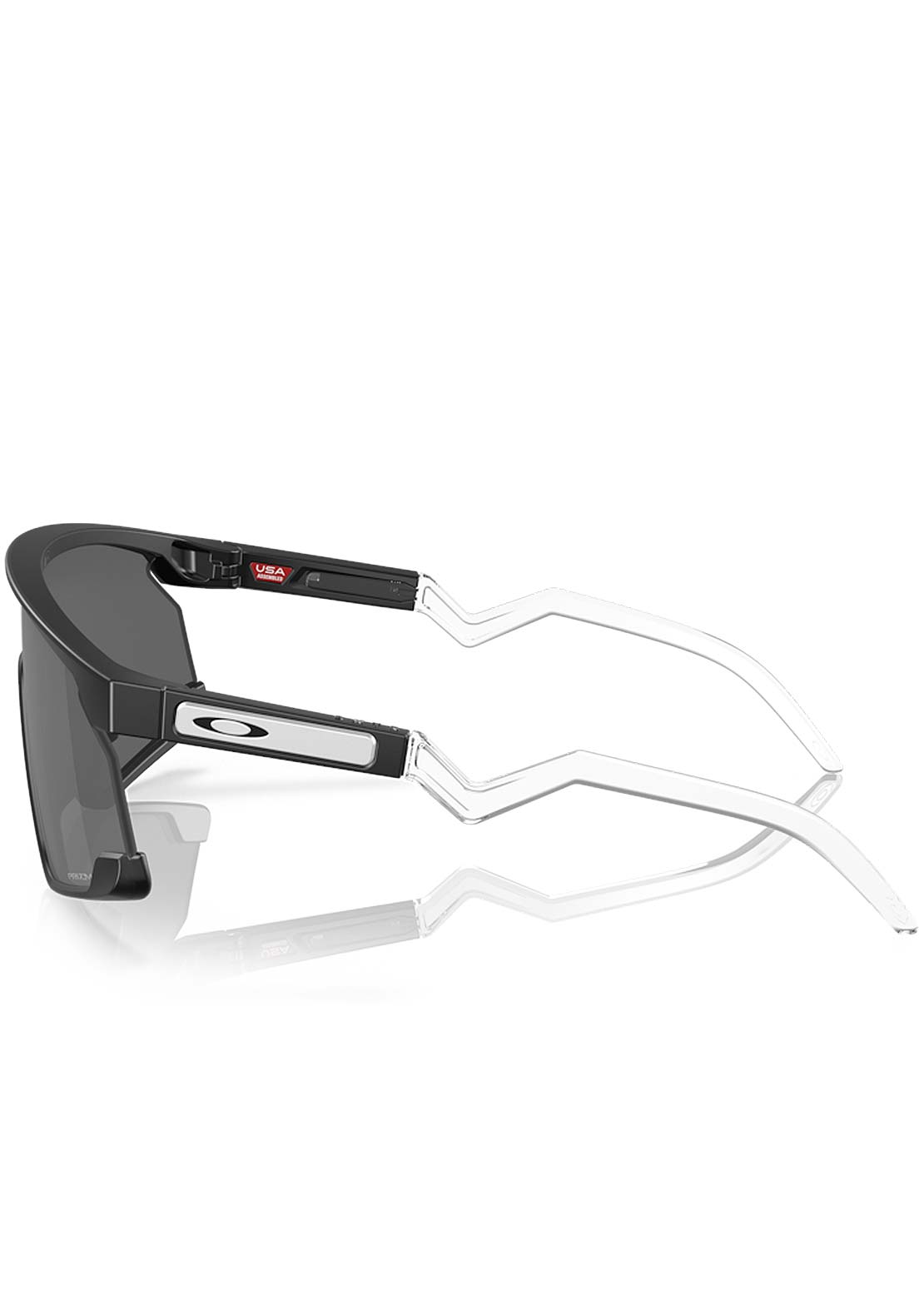 Oakley Men's BXTR Sunglasses Matte Black/Prizm Black Iridium