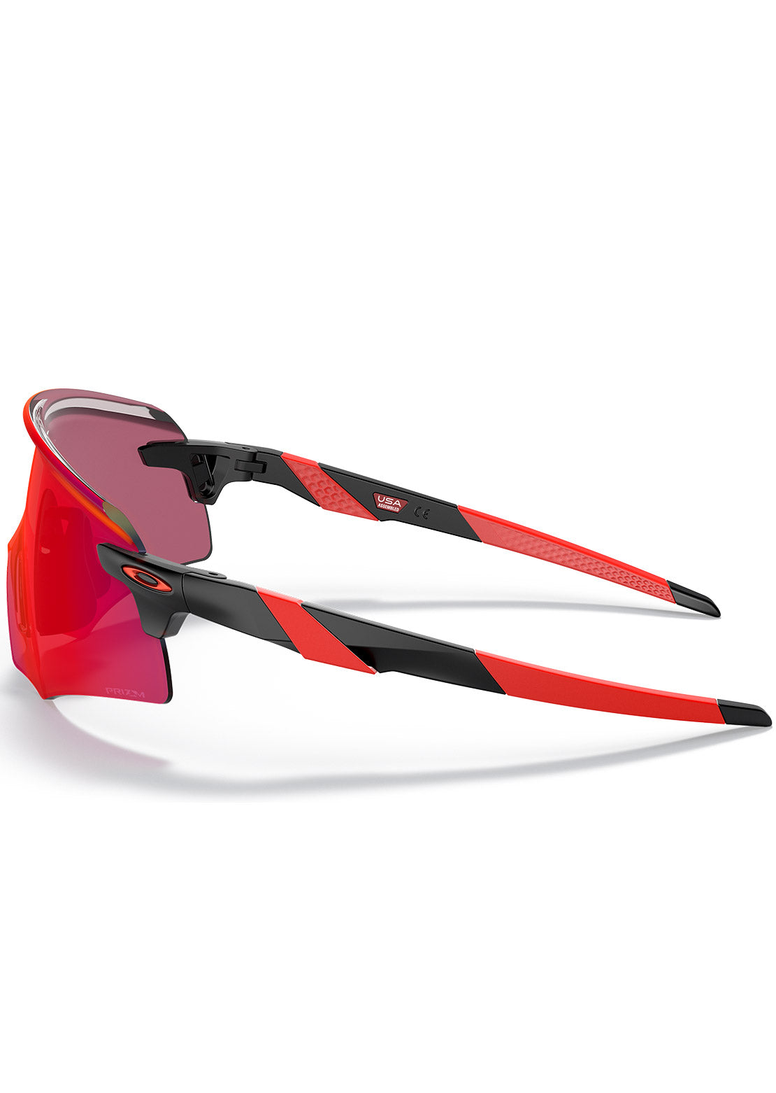 Oakley Men&#39;s Encoder Prizm Bike Sunglasses Matte Black/Prizm Road OO9471-0136