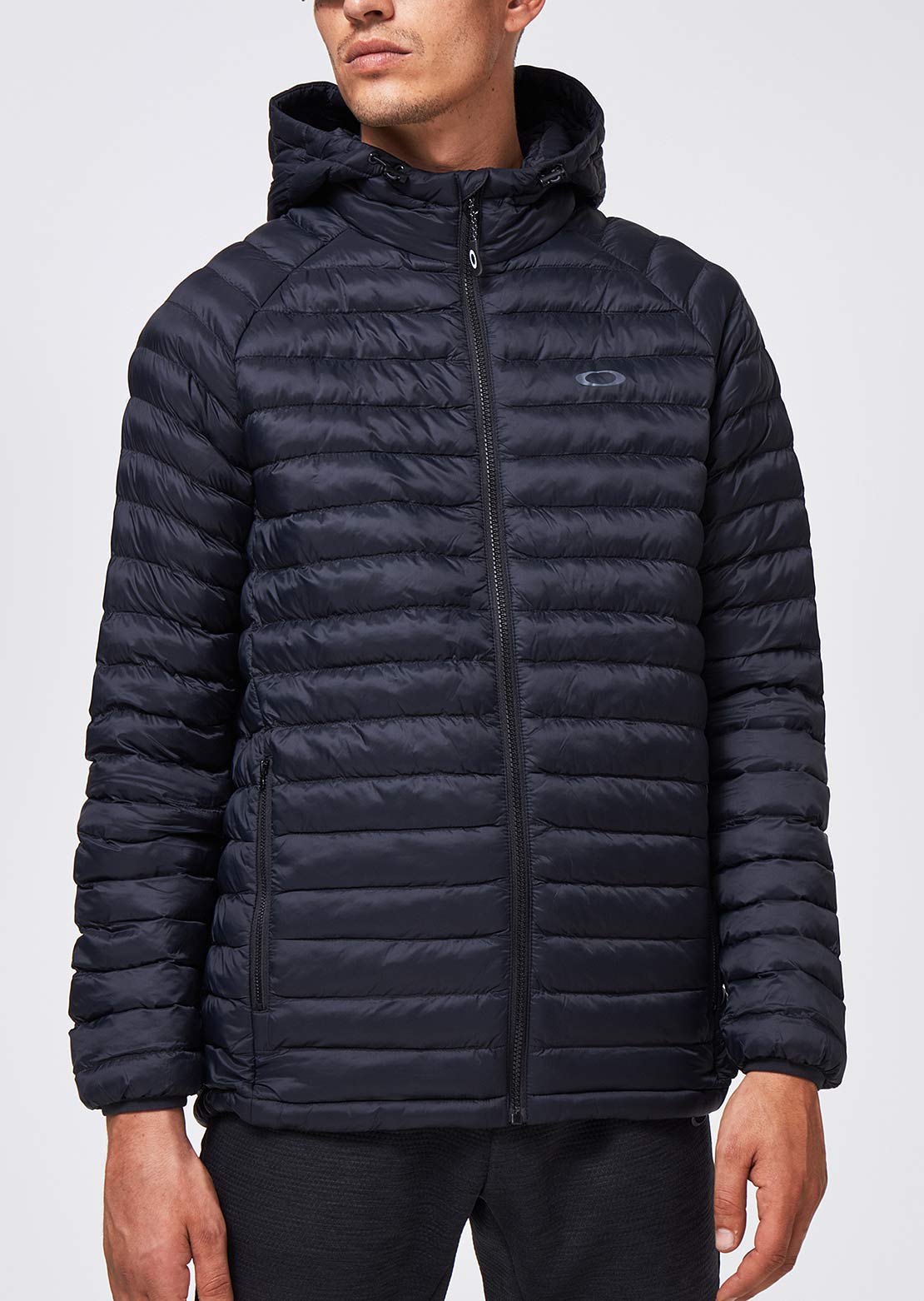 Oakley Men&#39;s Encore Insulated Hooded Jacket Blackout