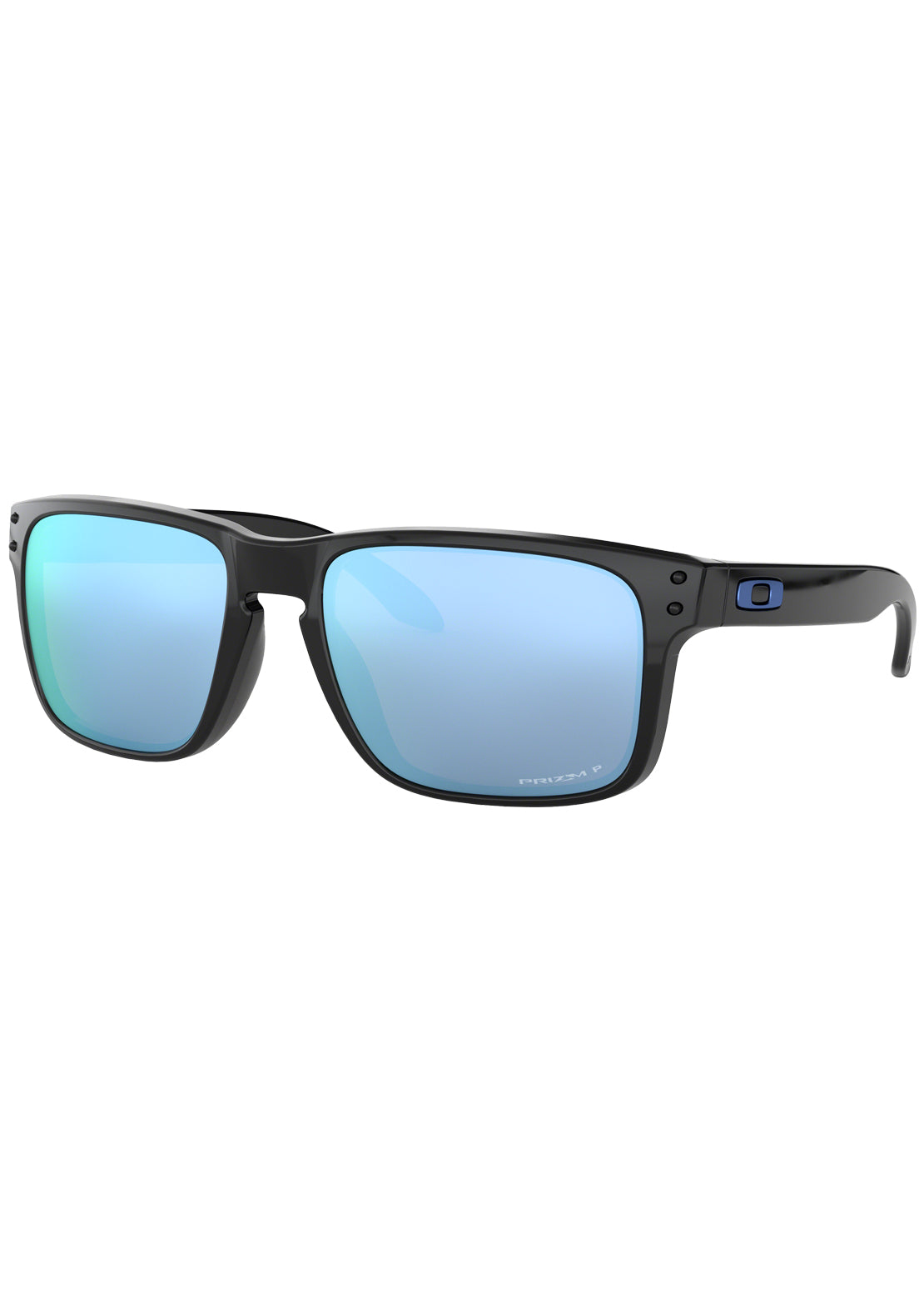 Oakley Men’s Holbrook Polarized Sunglasses Polished Black/Prizm Deep Water Polarized
