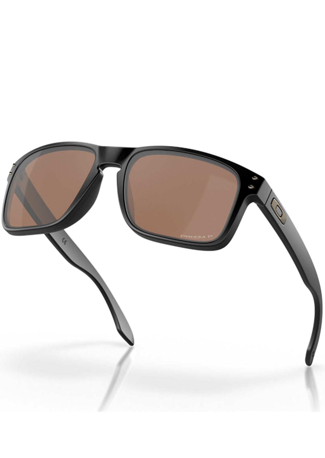 Oakley Men&#39;s Holbrook Prizm Polarized Sunglasses Matte Black/Prizm Tungsten Iridium Polarized