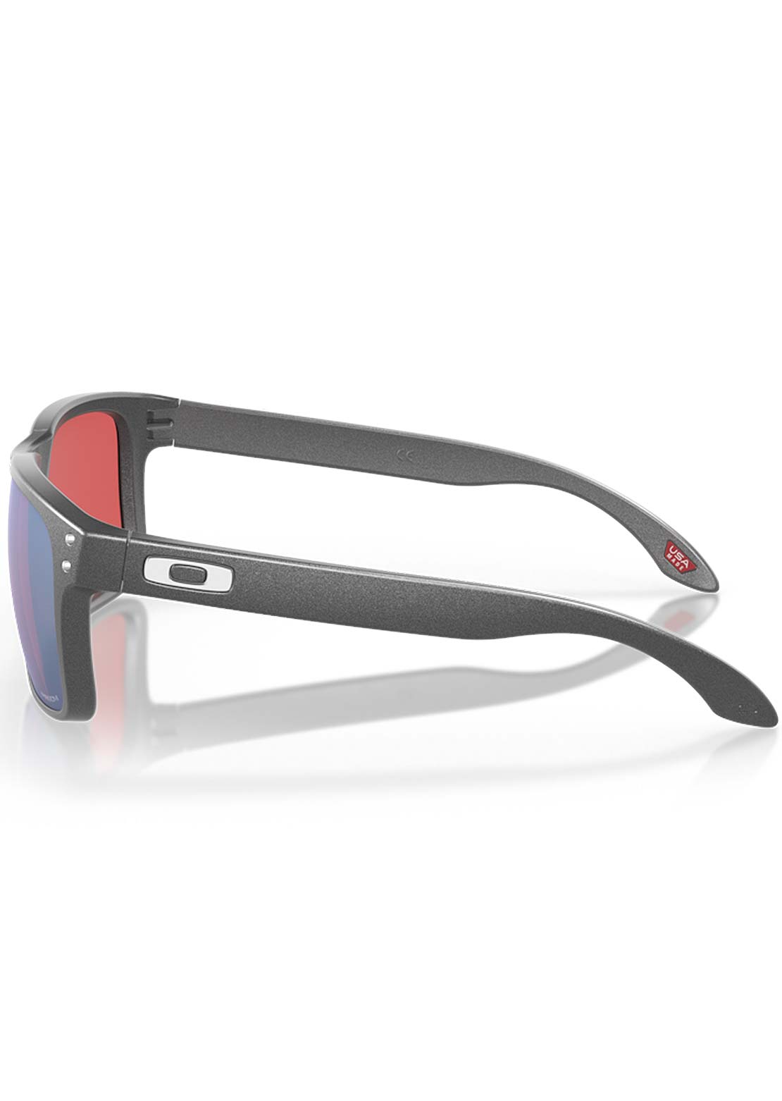 Oakley Men&#39;s Holbrook Prizm Sunglasses Steel/Prizm Snow Sapphire