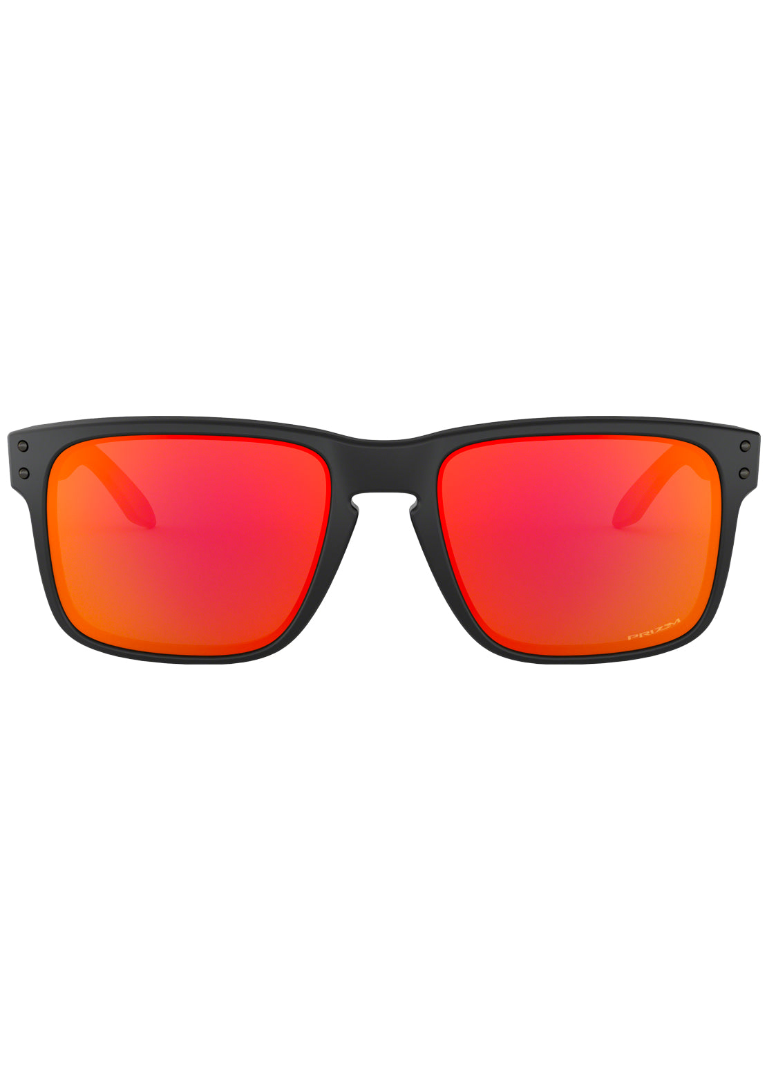 Oakley Men’s Holbrook Sunglasses Matte Black/Prizm Ruby