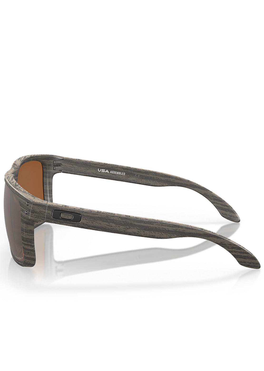 Oakley Men's Holbrook XL Prizm Polarized Sunglasses Woodgrain/Prizm Tungsten Iridium Polarized