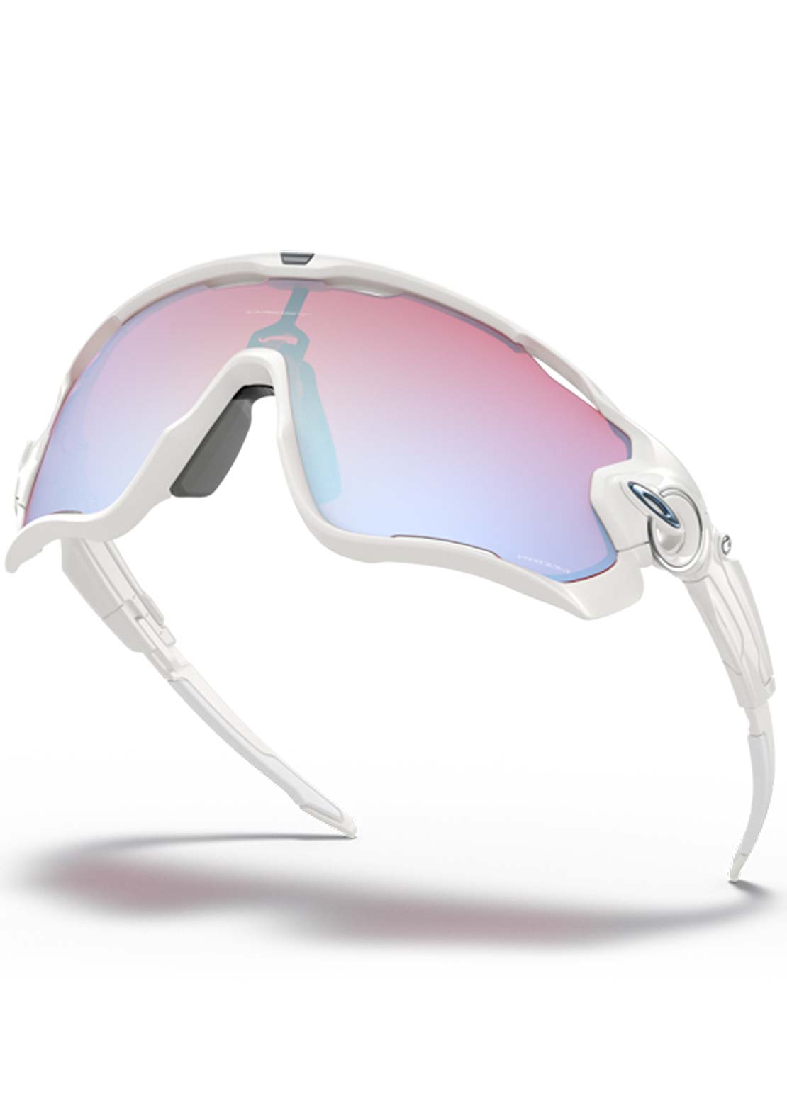 Oakley Men&#39;s Jawbreaker Prizm Sunglasses Polished White/Prizm Snow