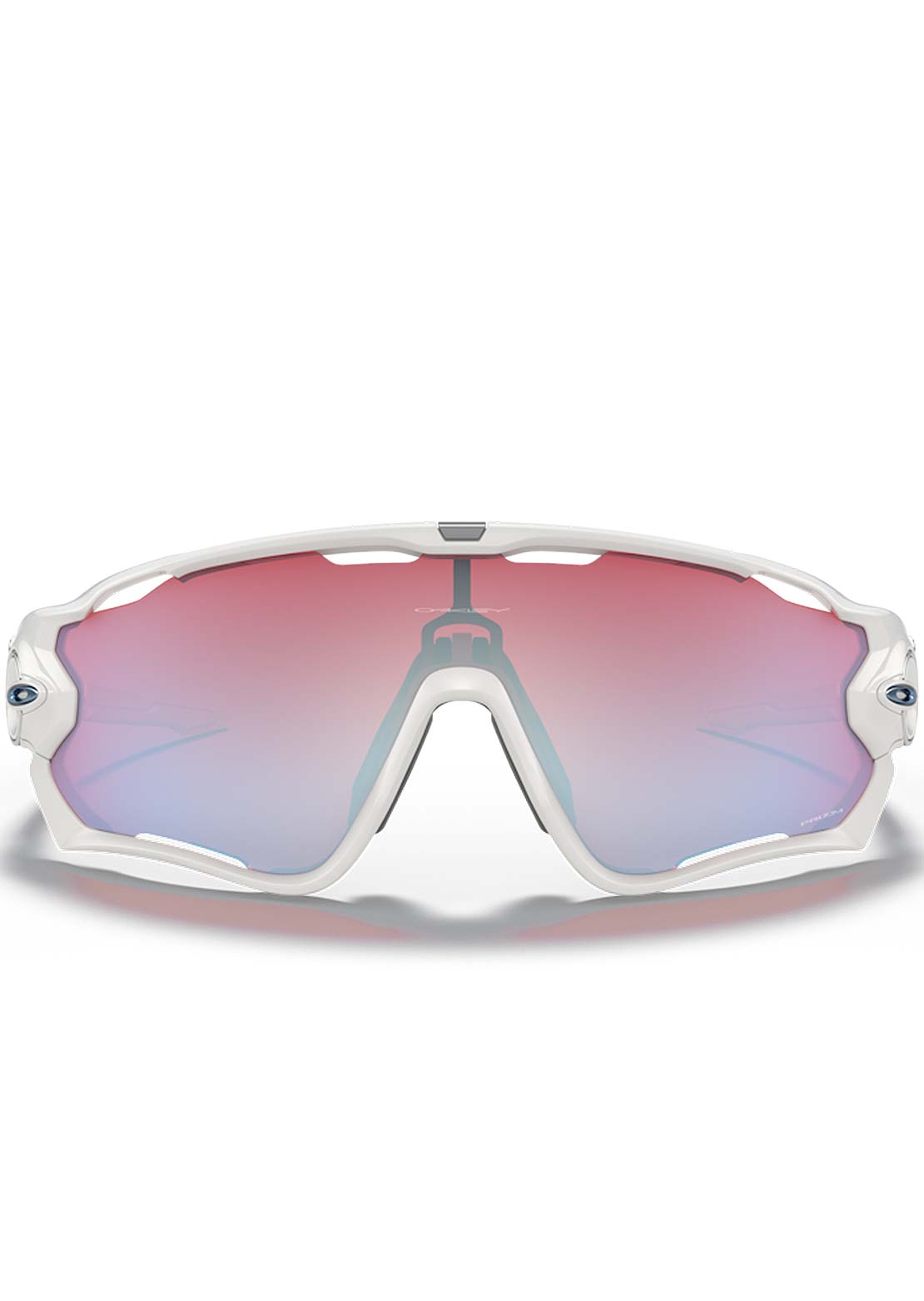 Oakley Men&#39;s Jawbreaker Prizm Sunglasses Polished White/Prizm Snow