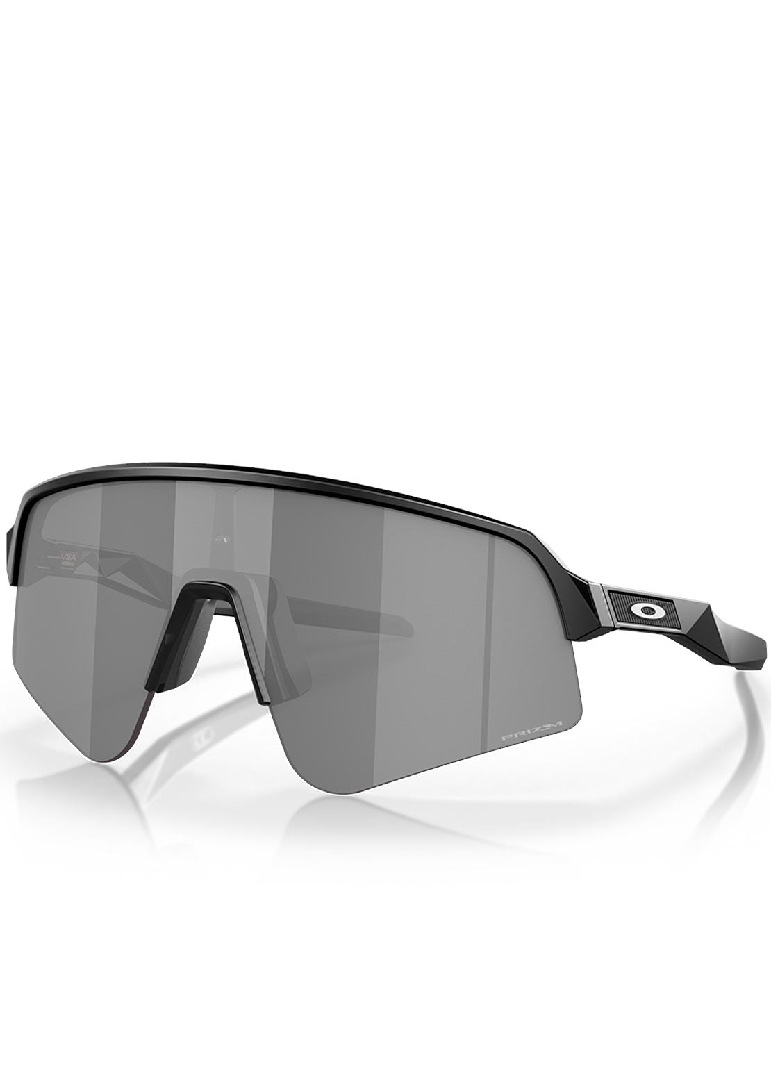 Oakley Men's Sutro Lite Sweep Prizm Bike Sunglasses Matte Black/Prizm Black Iridium