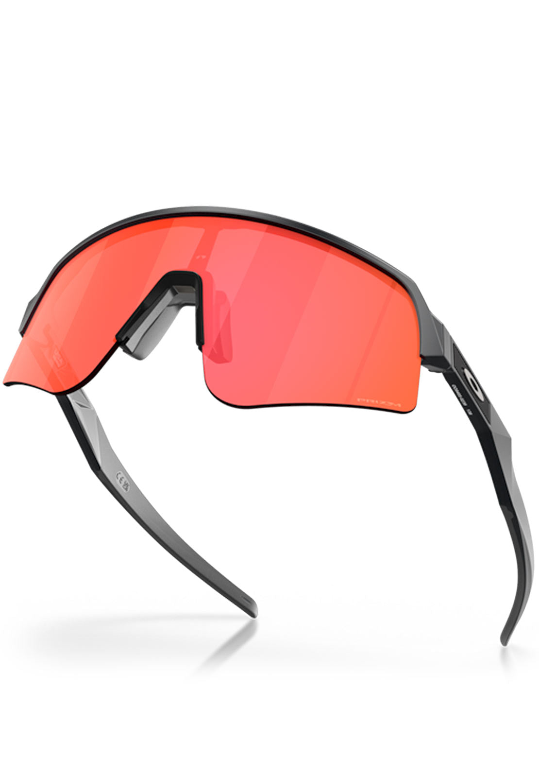 Oakley Men's Sutro Lite Sweep Prizm Bike Sunglasses Matte Carbon/Prizm Trail Torch