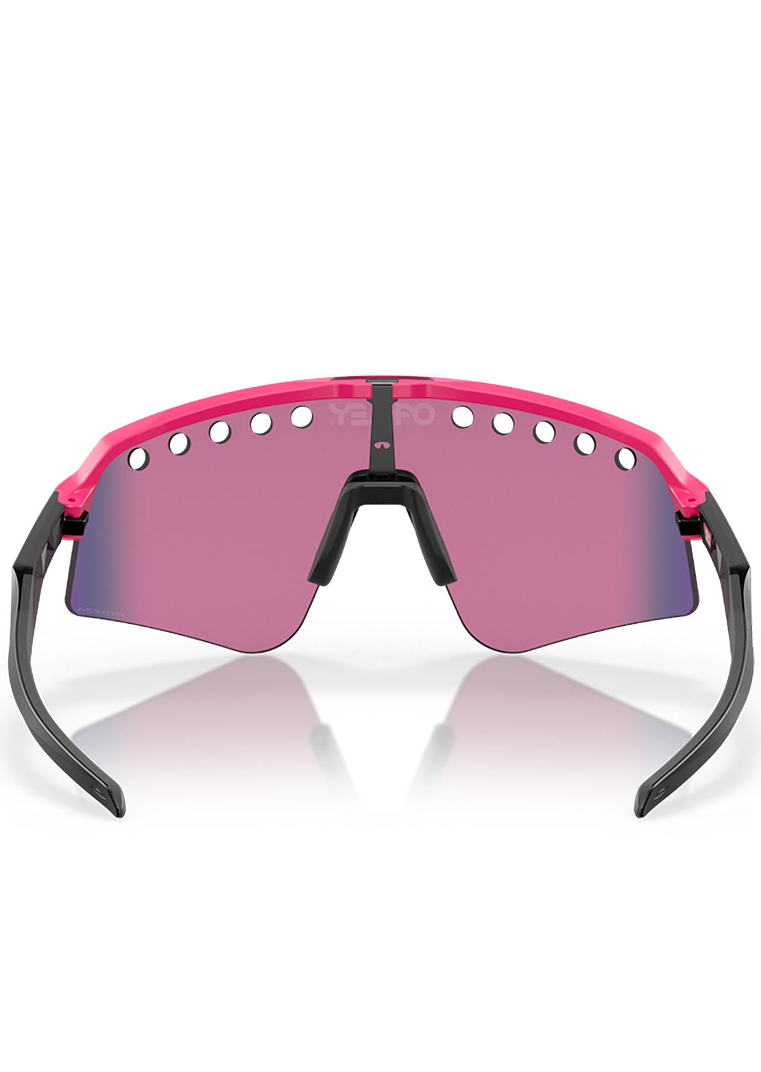 Oakley Men's Sutro Lite Sweep Prizm Bike Sunglasses Matte Pink/Black/Prizm Road Vented