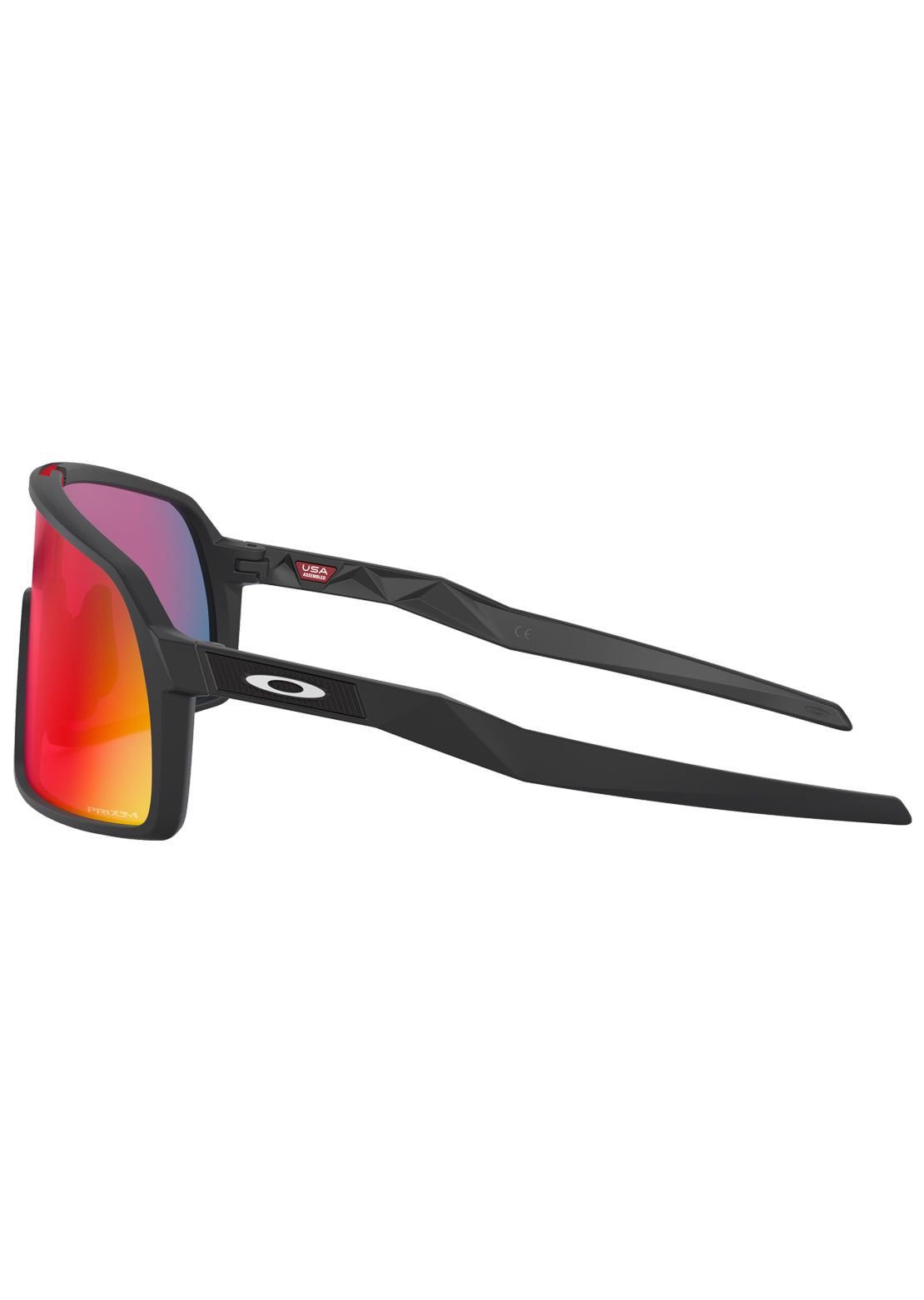 Oakley Men&#39;s Sutro S Prizm Bike Sunglasses Matte Black Prizm Road