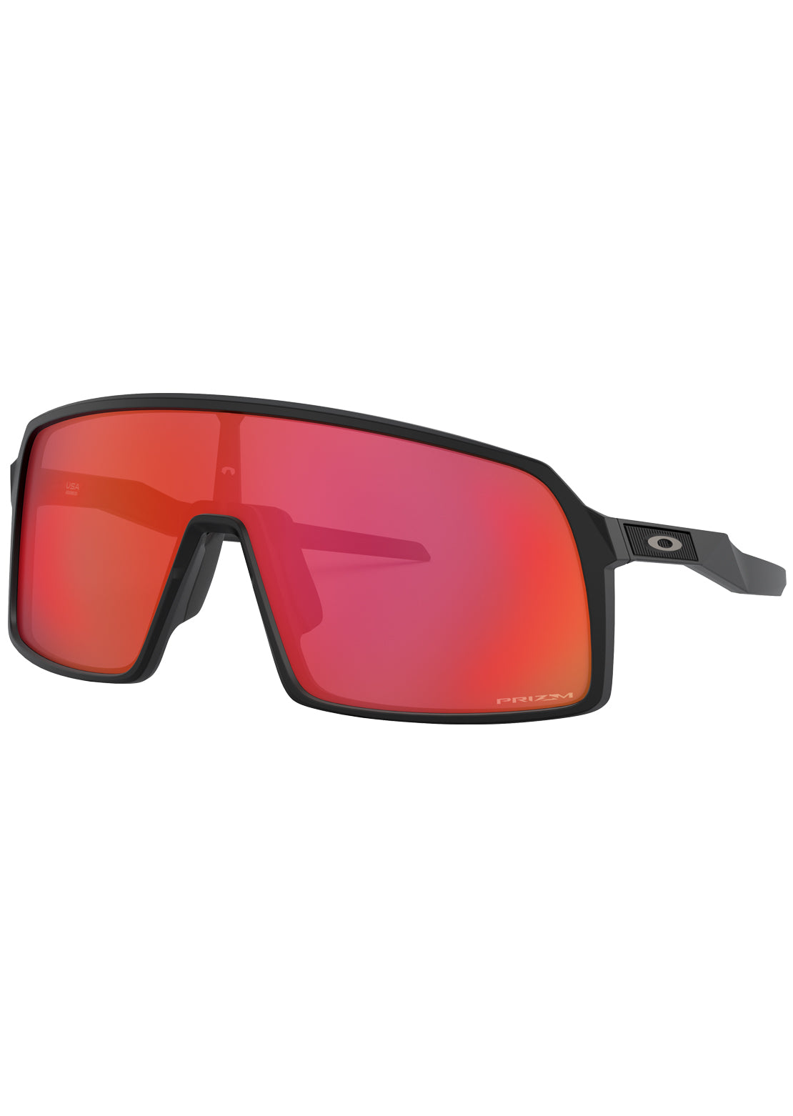 Oakley Sutro Prizm Bike Sunglasses Matte Black/Prizm Trail Torch