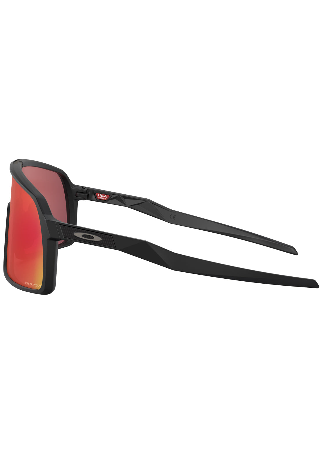 Oakley Sutro Prizm Bike Sunglasses Matte Black/Prizm Trail Torch