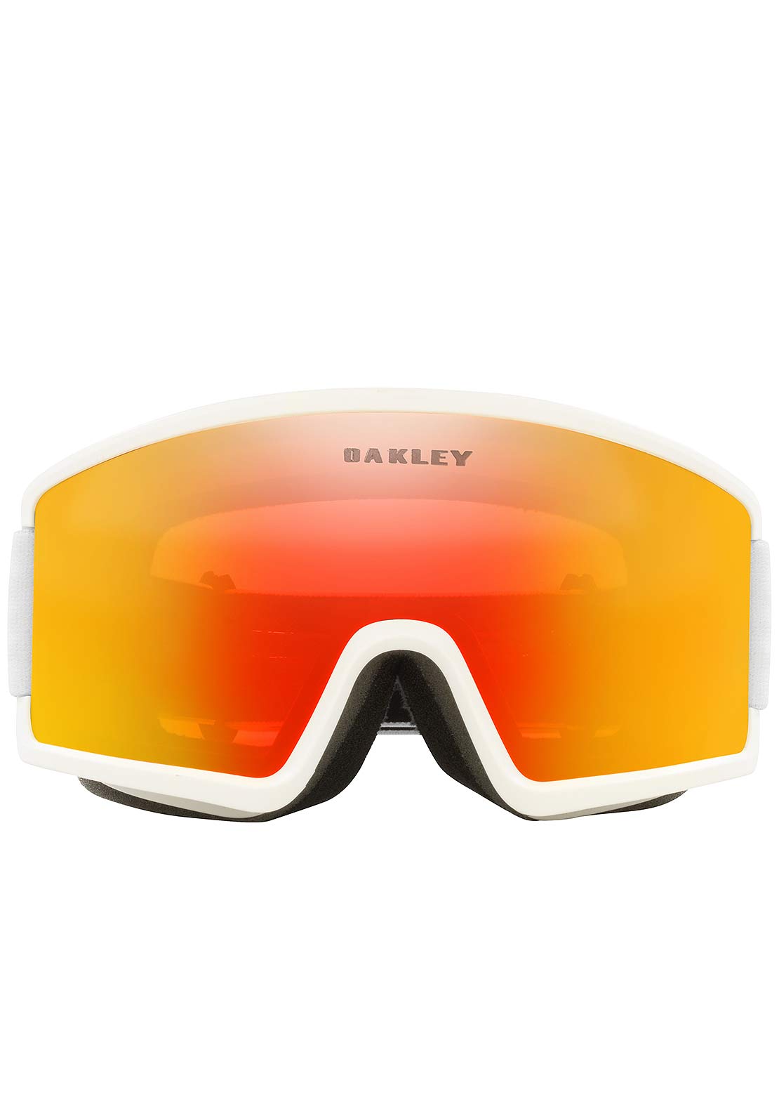 Oakley Target Line M Goggles Matte White/Fire Iridium