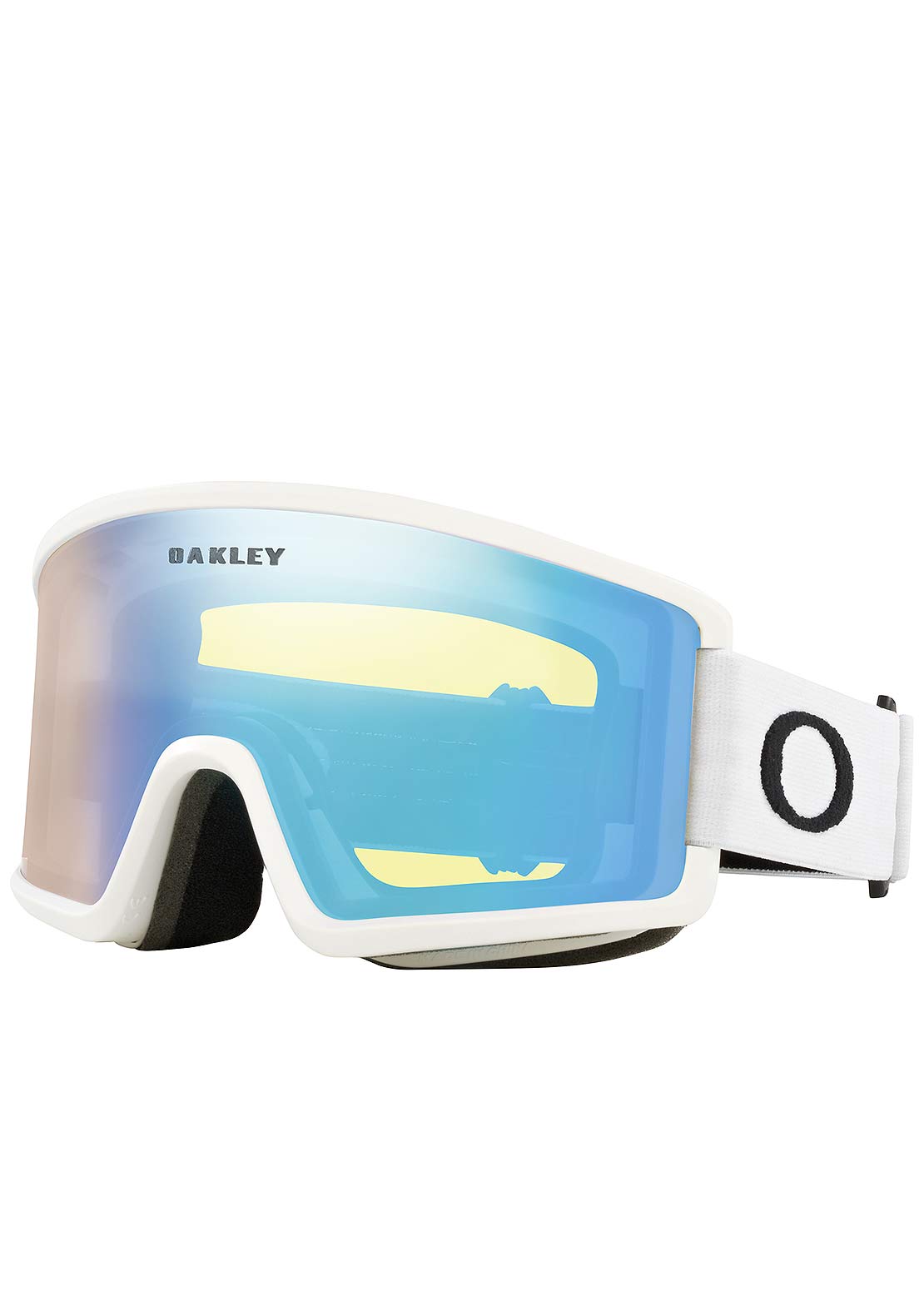 Oakley Target Line M Goggles Matte White/Hi Yellow