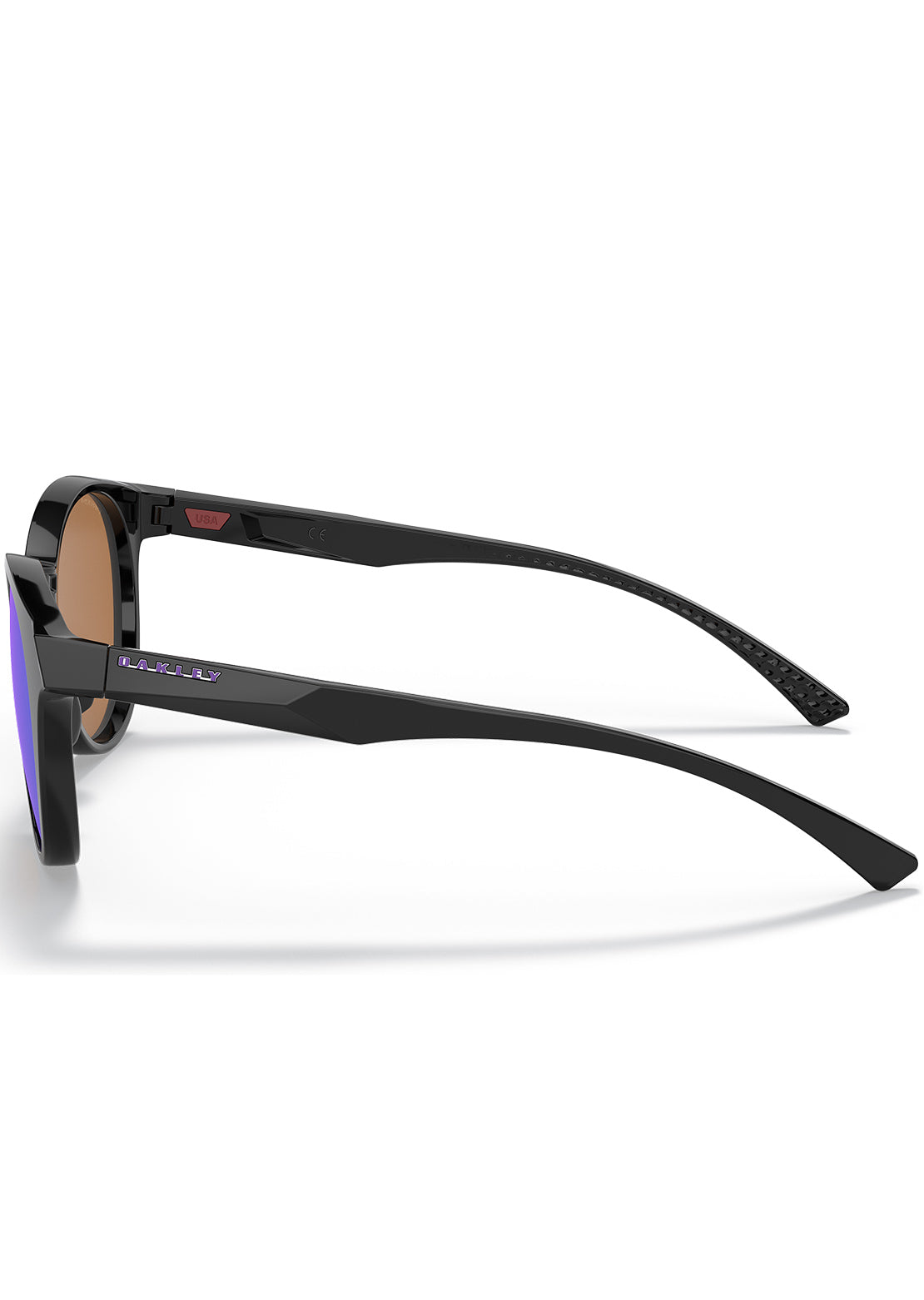 Oakley Women&#39;s Spindrift Prizm Sunglasses Polished Black/Prizm Violet Iridium OO9474-0352