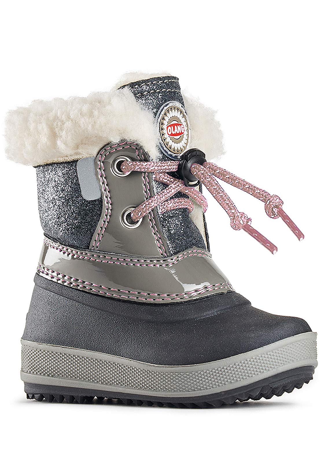 Olang Toddler Ape Boots Argento Lux