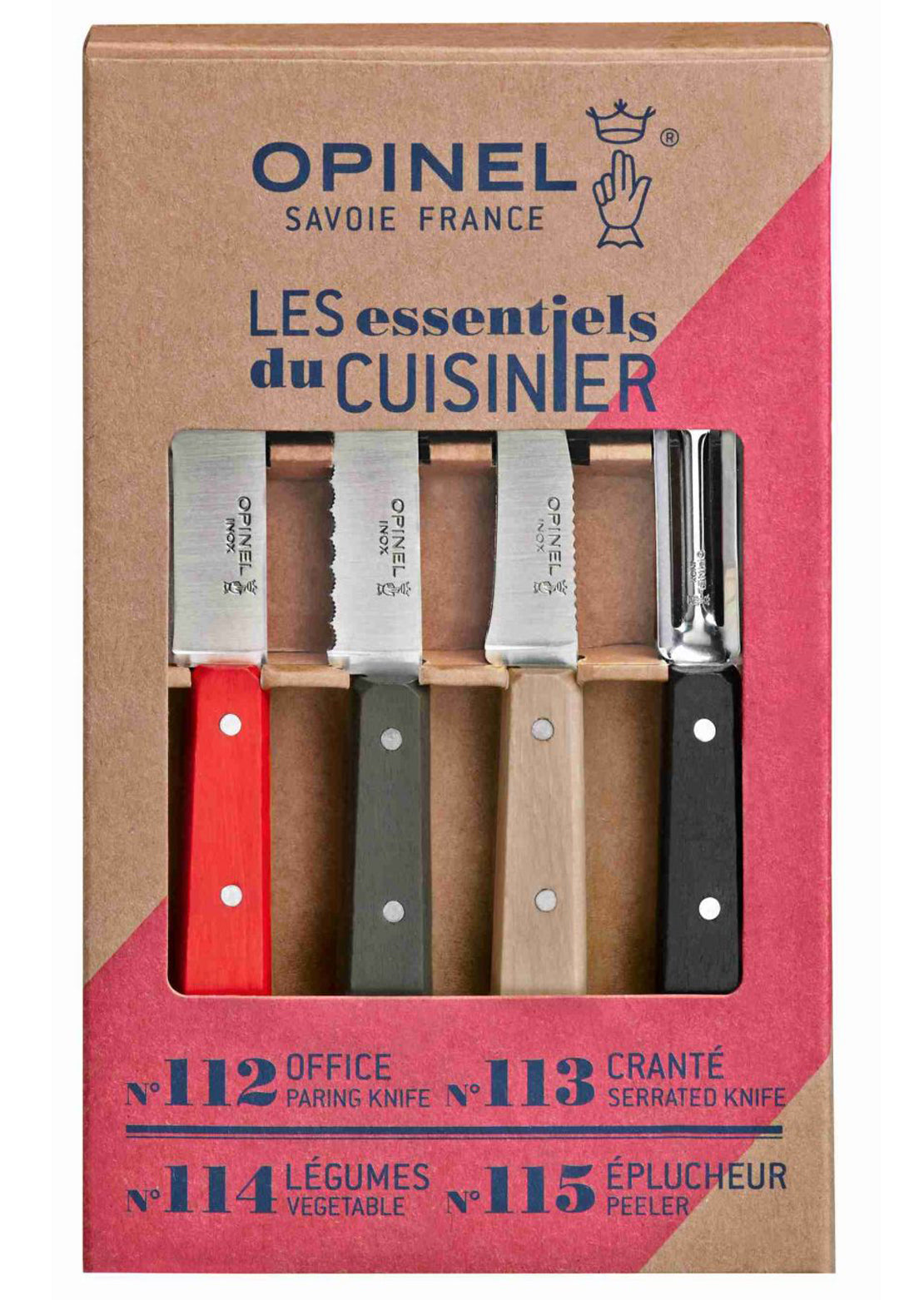 Opinel &quot;Les Essentiels&quot; Loft Knives Box Set
